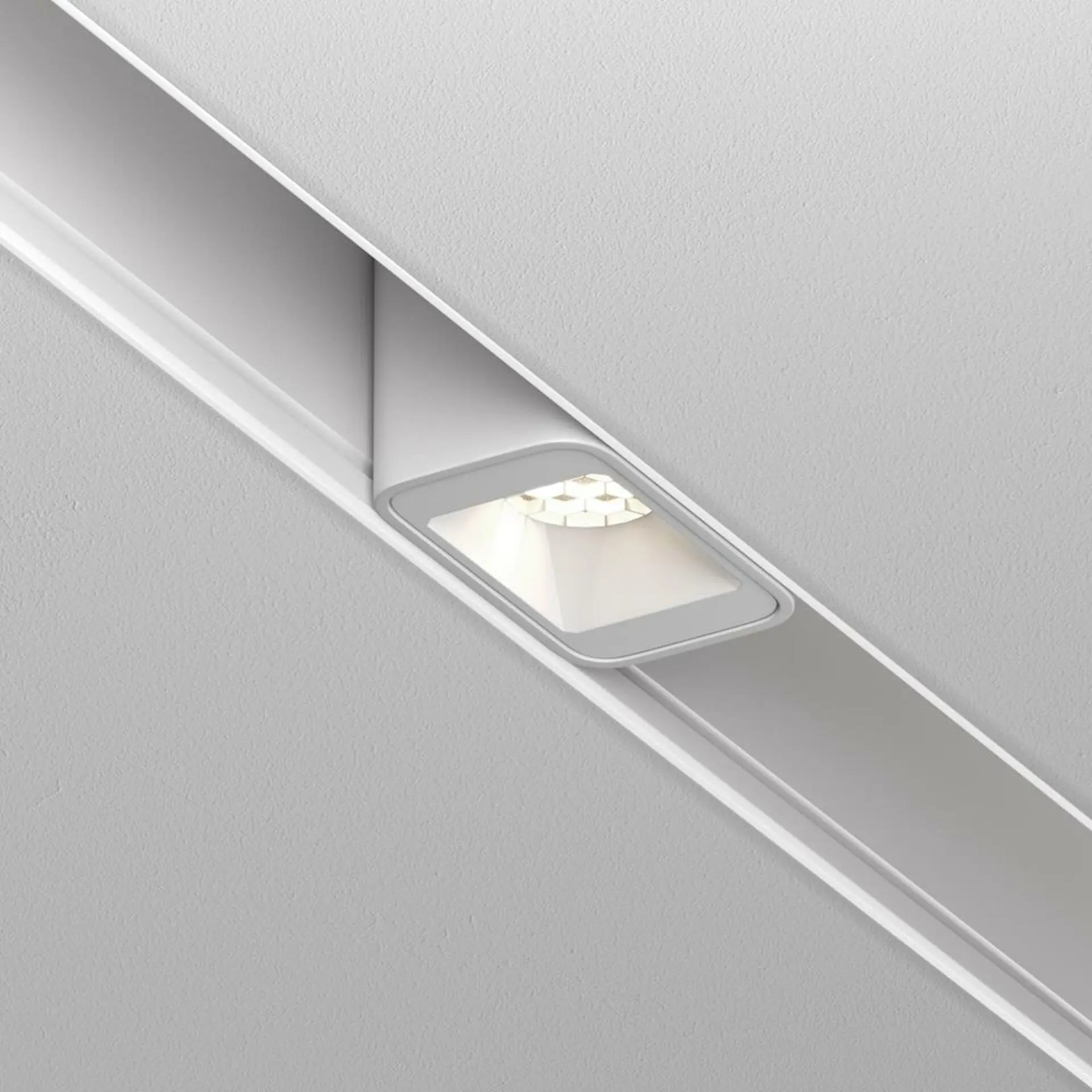 MAYTONI svítidlo pro kolejnicový systém Points S Magnetic track system Exility 4000K 2W 24d TR100-2-2W4K-S-W