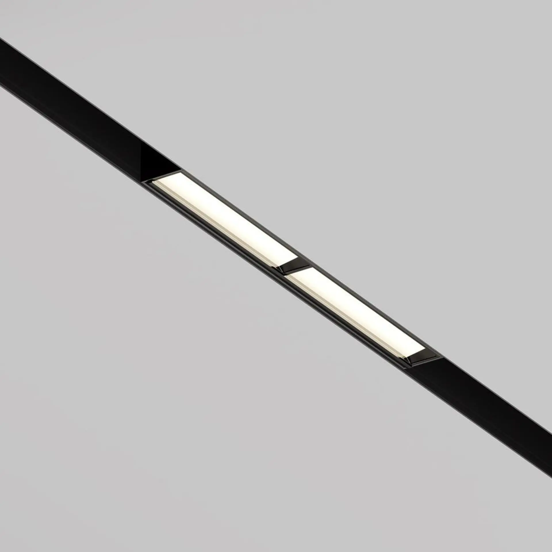 M TR106-4-12W-DS-B Svítidlo pro kolejnicový systém Parete 12W nastavitelná bílá 218lm černý hliník stmívatelné Bluetooth Exility - MAYTONI