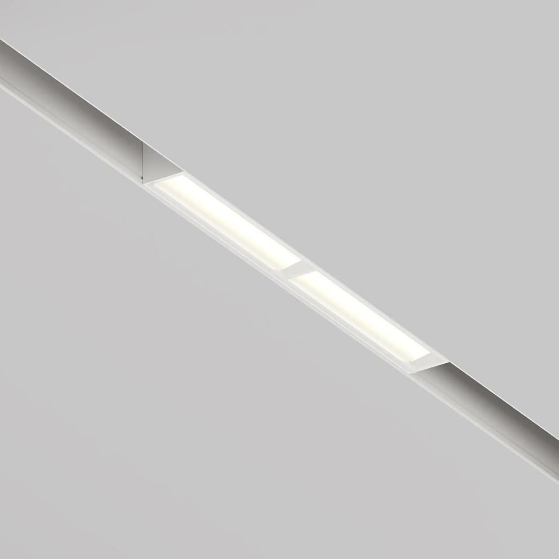 M TR106-4-12W-DS-W Svítidlo pro kolejnicový systém Parete 12W nastavitelná bílá 309lm bílý hliník stmívatelné Bluetooth Exility - MAYTONI