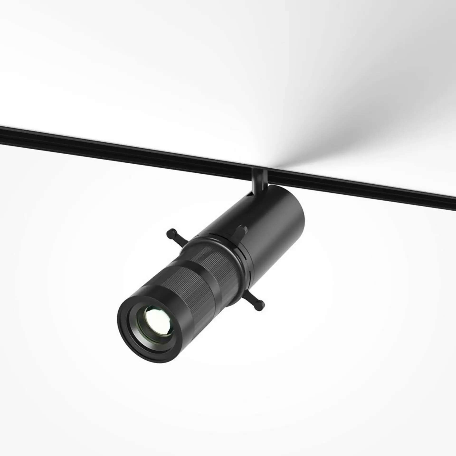 M TR108-4-10W3K-DS-B Magnetické lištové svítidlo Gala 10W nastavitelná bílá 290lm černý hliník stmívatelné Bluetooth Exility - MAYTONI