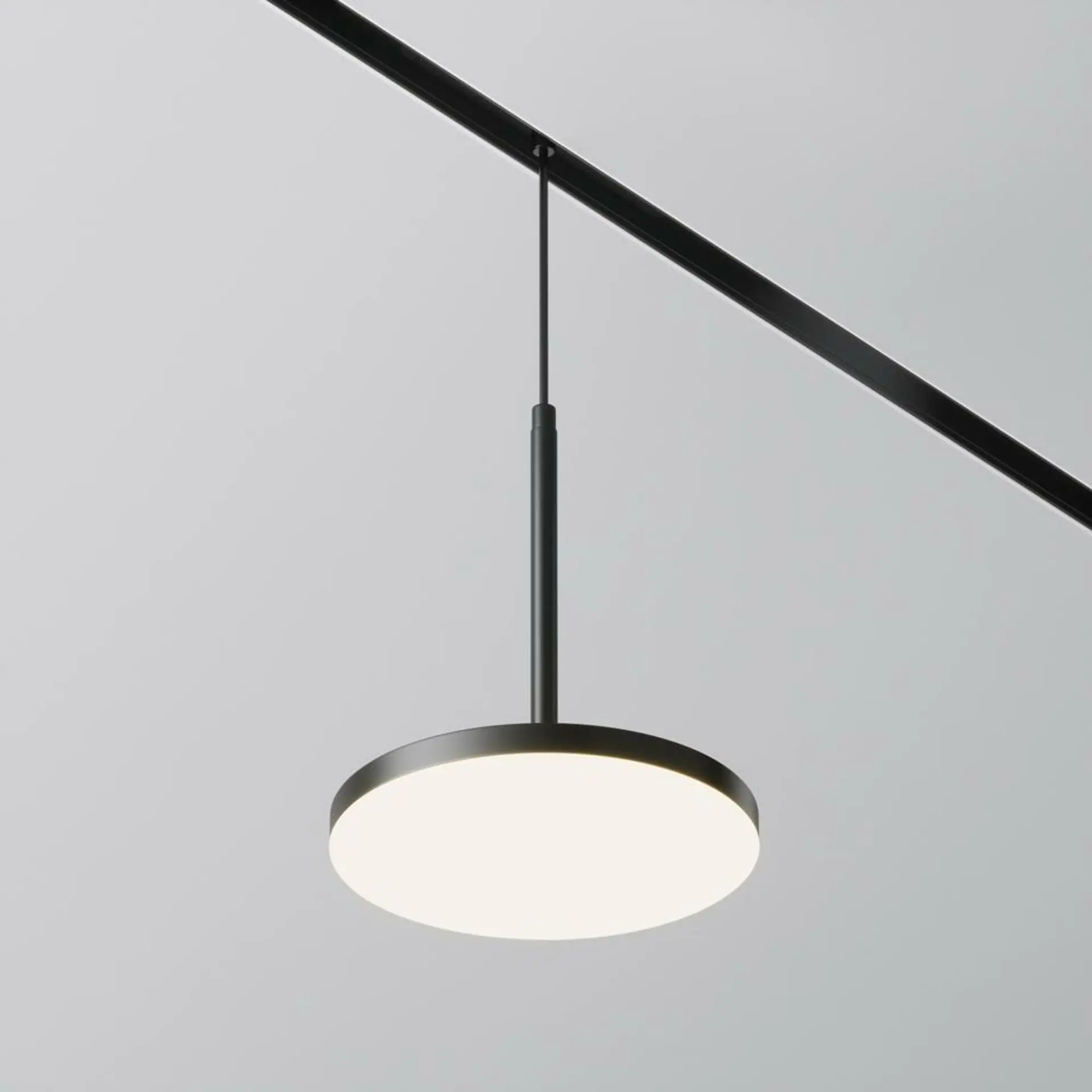 M TR123-4-15W-DS-B Závěsné svítidlo Plato 15W nastavitelná bílá 769lm černý hliník stmívatelné Exility - MAYTONI