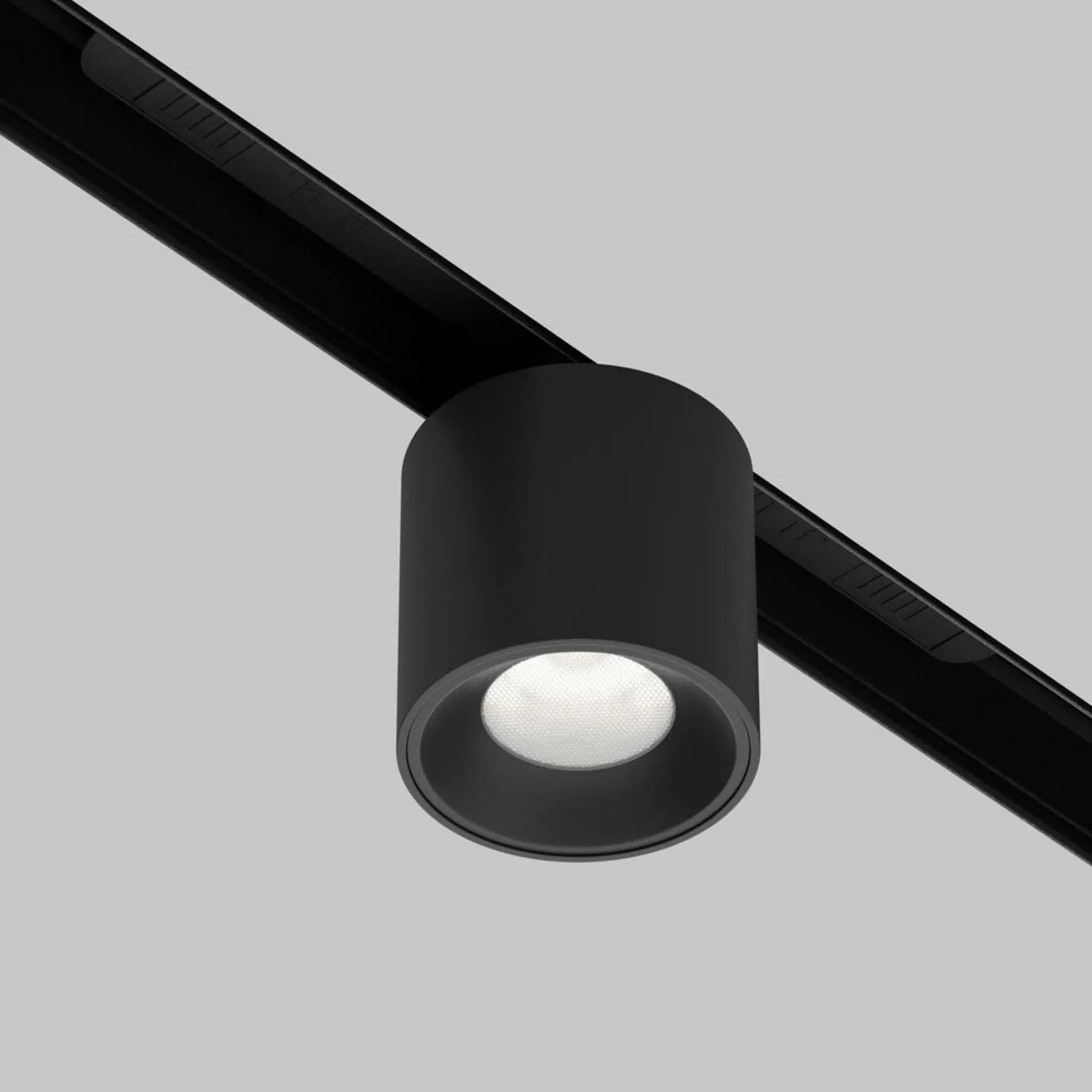 M TR132-4-7W-DS-B Svítidlo pro kolejnicový systém Alfa S 7W nastavitelná bílá 360lm černý hliník Bluetooth stmívatelné Exility - MAYTONI