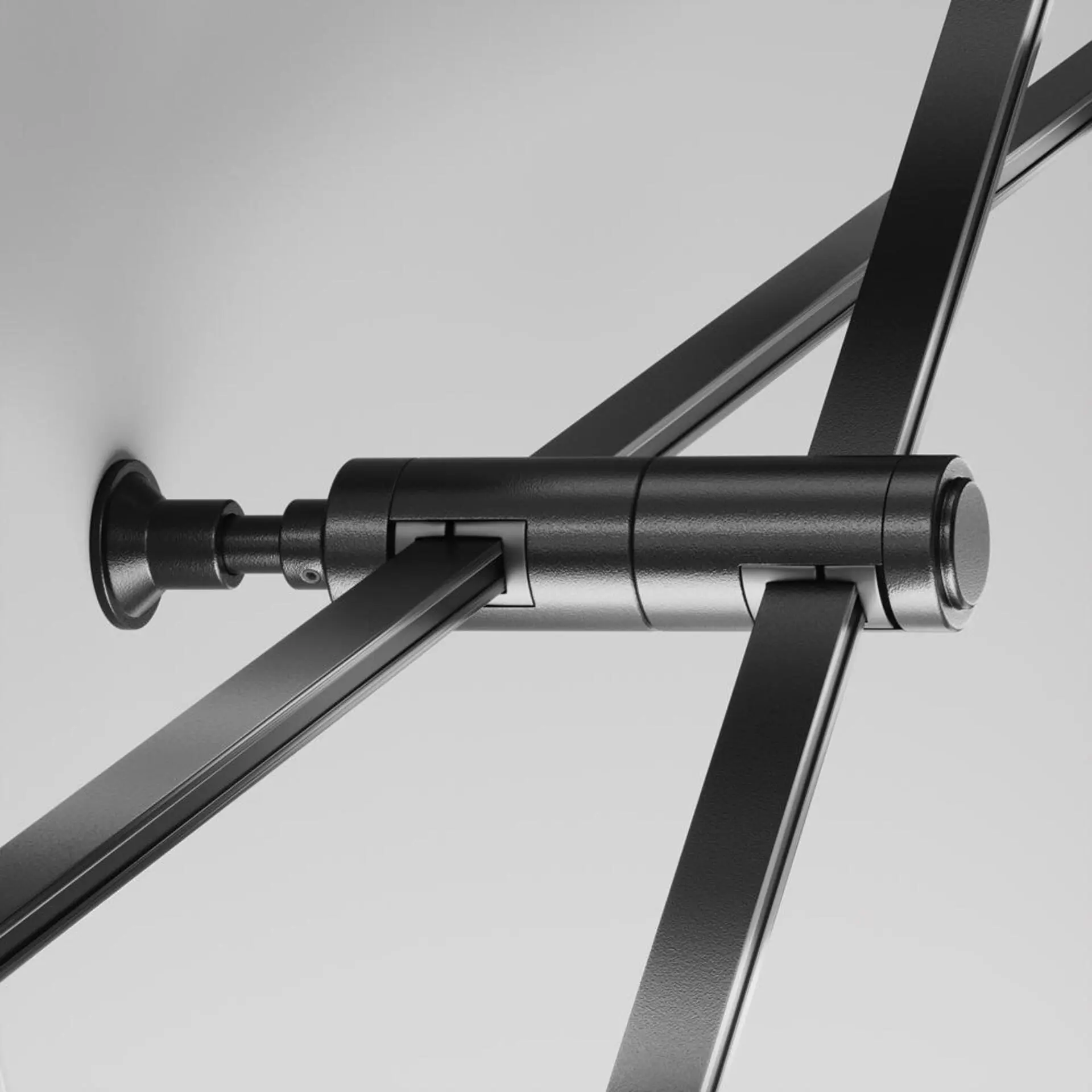 MAYTONI Upevnění na stěnu dvojité pro magnetickou lištu 24 V Flarity TRA155CW-D1-B