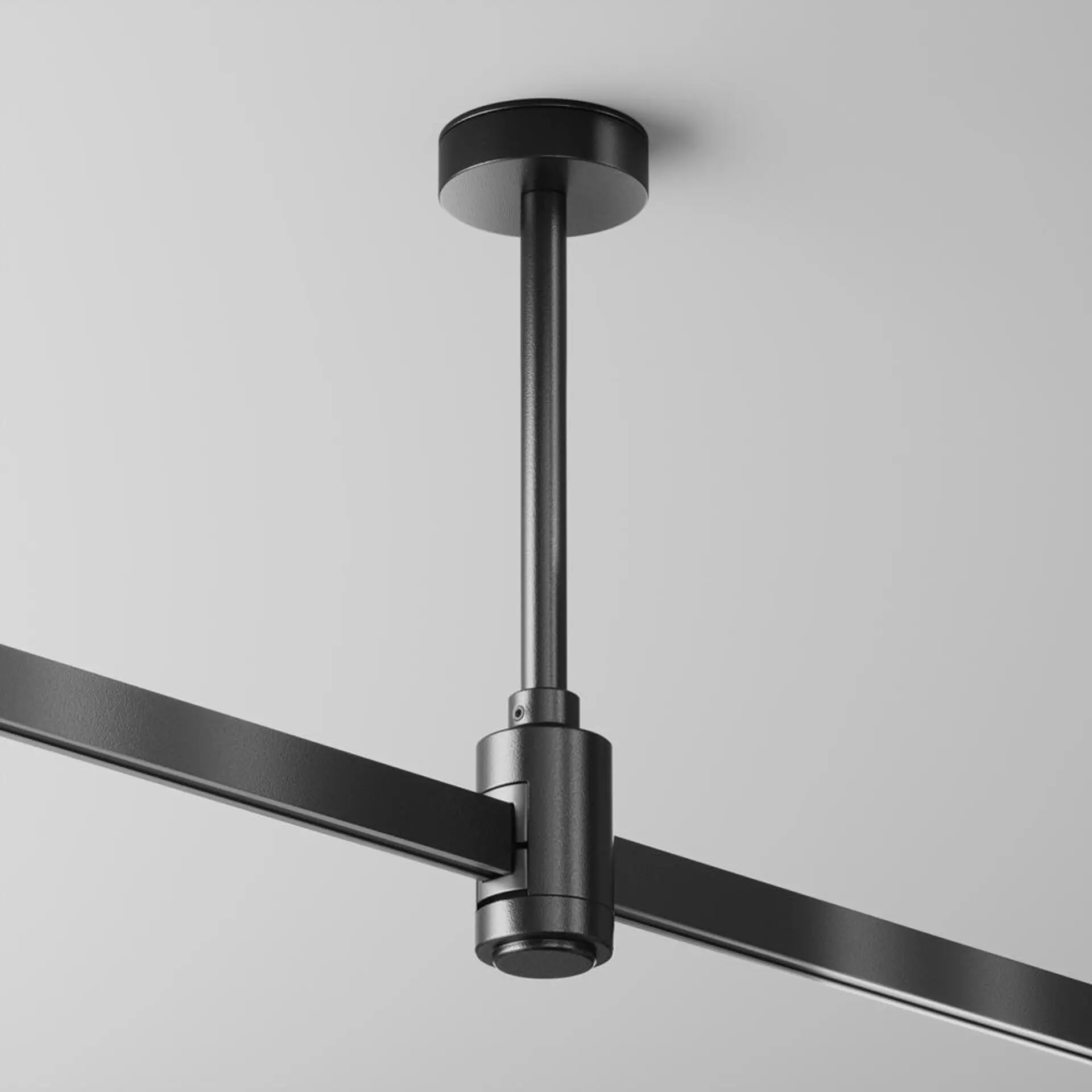 MAYTONI Upevnění ke stropu krátké 138 mm pro magnetickou lištu 24 V Flarity TRA156C-SL1-B