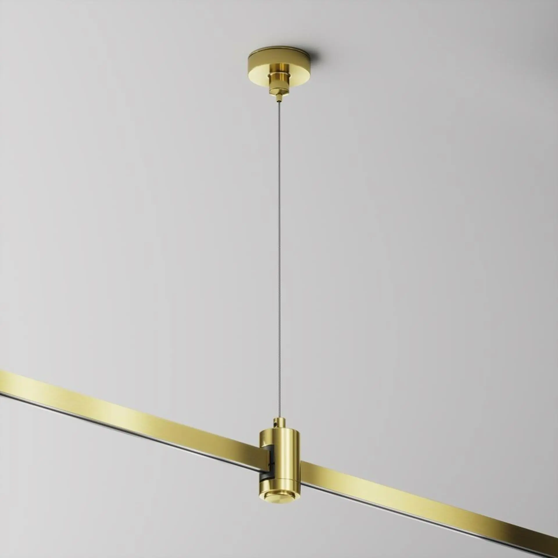 M TRA157SW-S1-BS Lankový závěs pro magnetickou lištu 24V mosaz hliník Flarity - MAYTONI