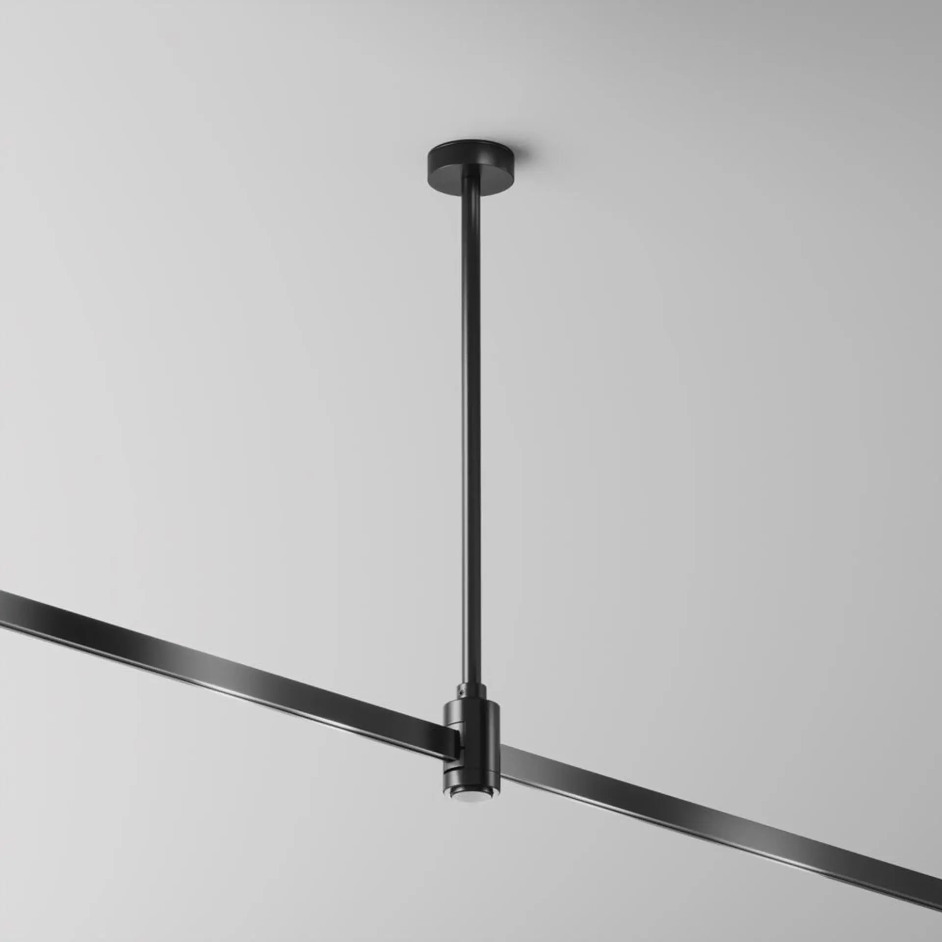 MAYTONI Upevnění ke stropu s napájením střední 300 mm pro magnetickou lištu 24 V Flarity TRA158C-B1-B
