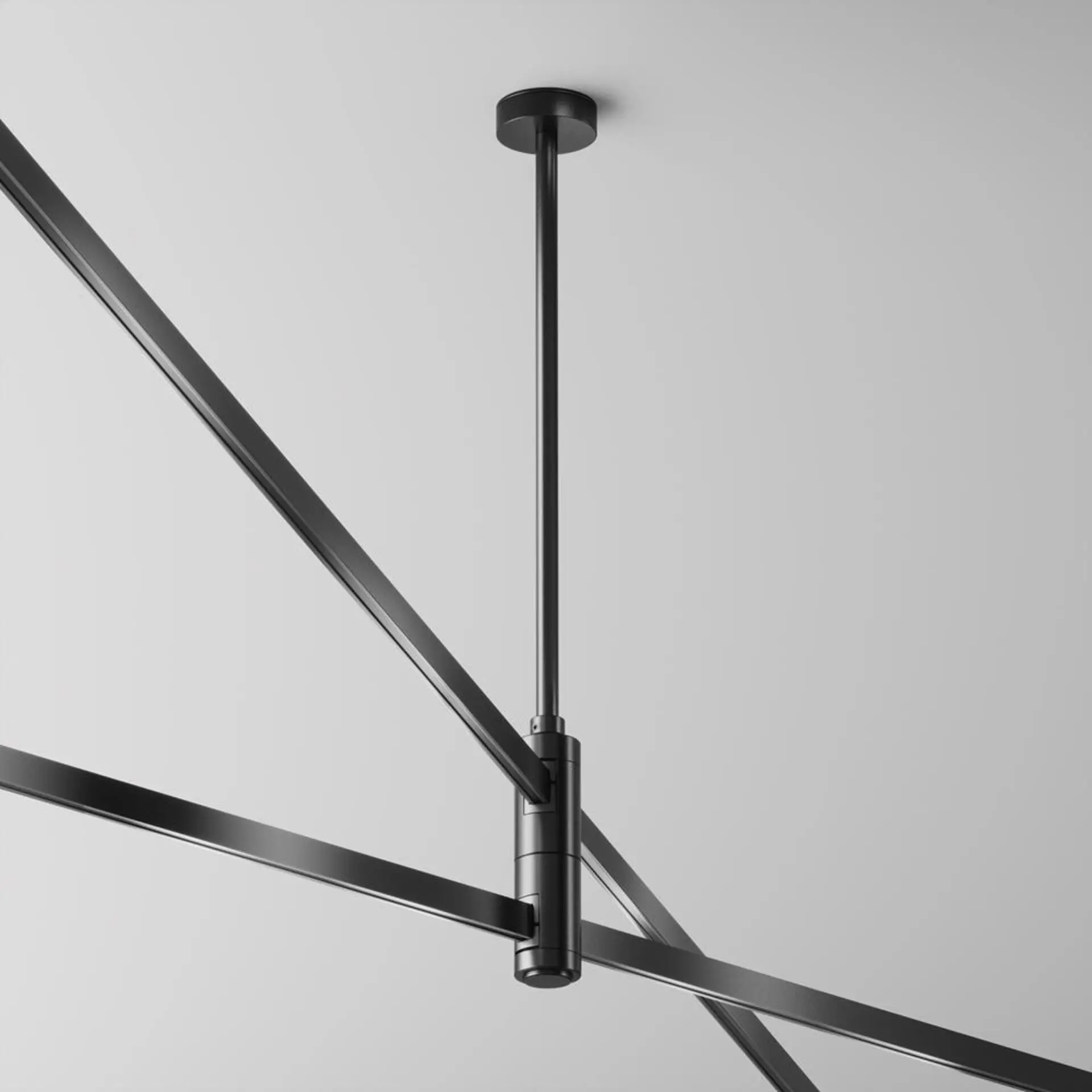 MAYTONI Upevnění ke stropu dvojité střední 300 mm pro magnetickou lištu 24 V Flarity TRA158C-D1-B