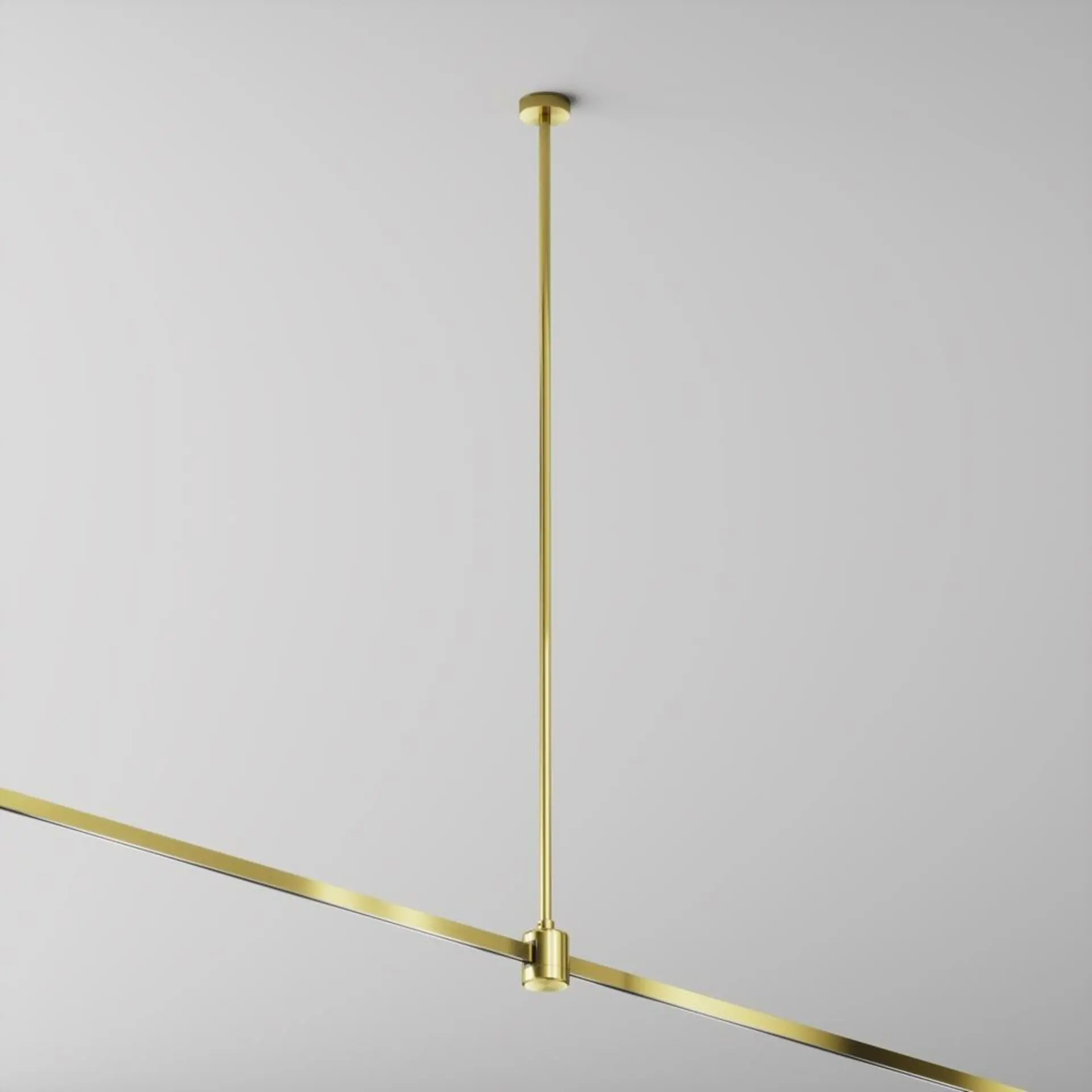 MAYTONI Upevnění ke stropu dlouhé 760 mm s prodlužovací spojkou pro magnetickou lištu 24 V, Flarity TRA159C-IPCL1-BS