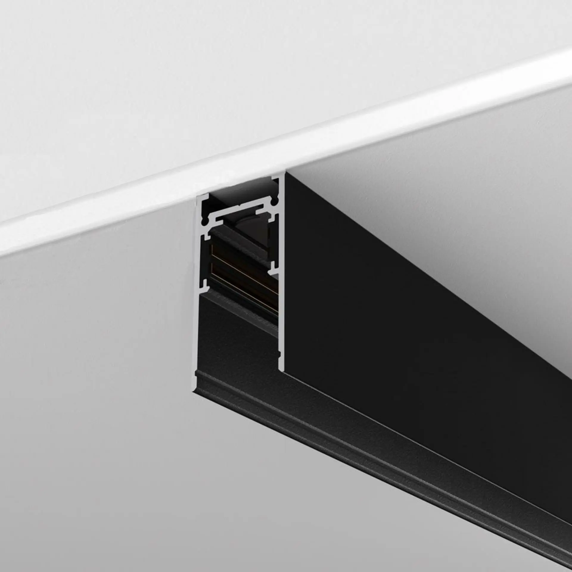 M TRX034-412B Magnetická lišta 2m černý hliník 48V Exility - MAYTONI