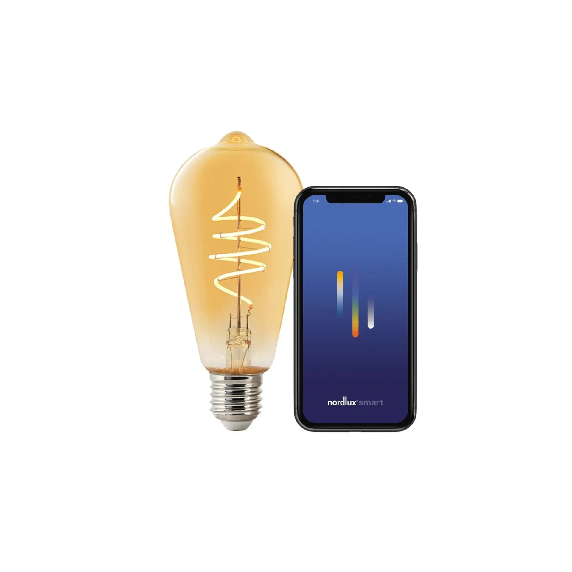 NORDLUX Smart E27 ST64 Deco 2200K 380lm 2170112747