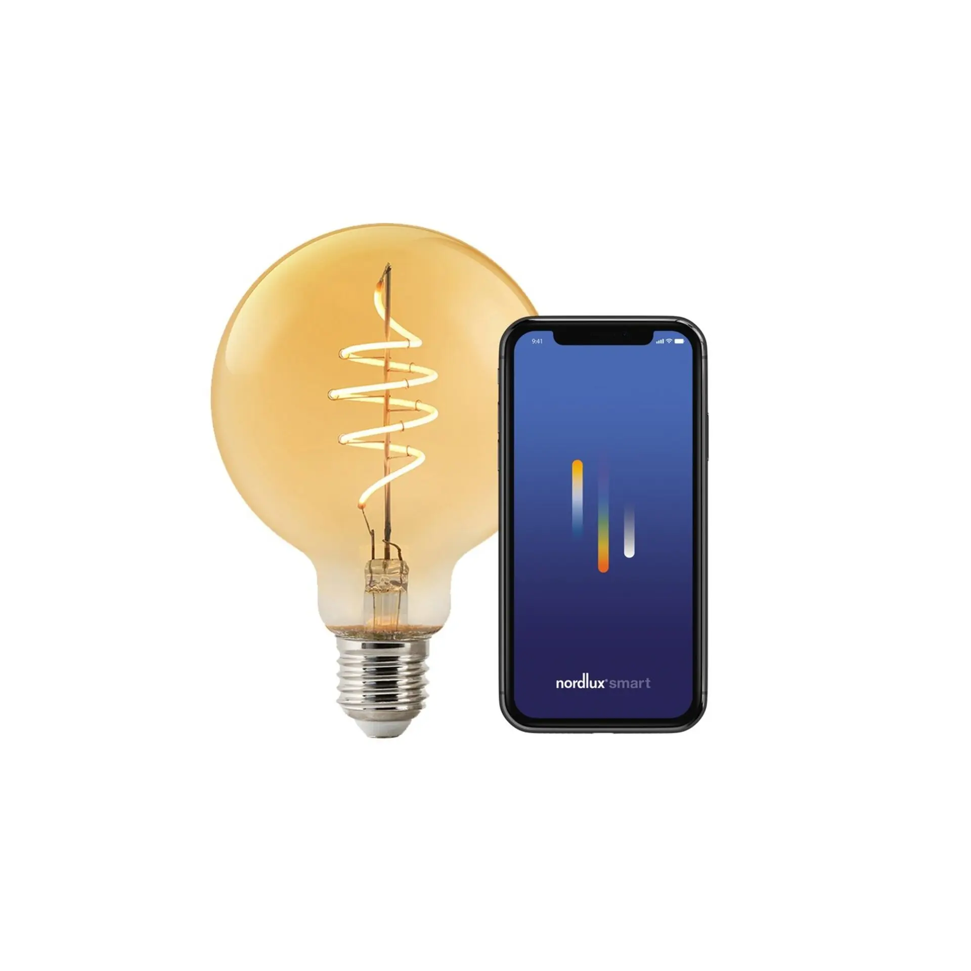 NORDLUX Smart E27 G95 Deco 2200K 380lm 2170132747