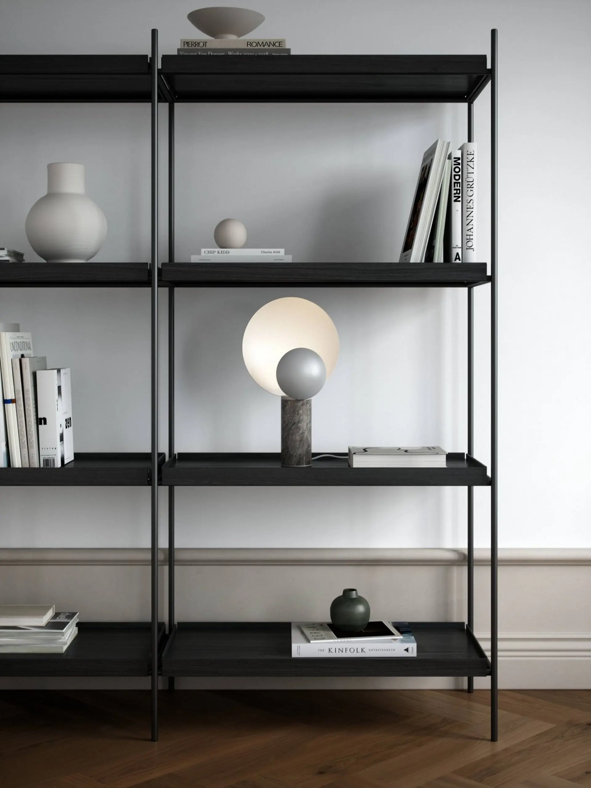 NORDLUX Caché stolní lampa matná šedá 2220275010