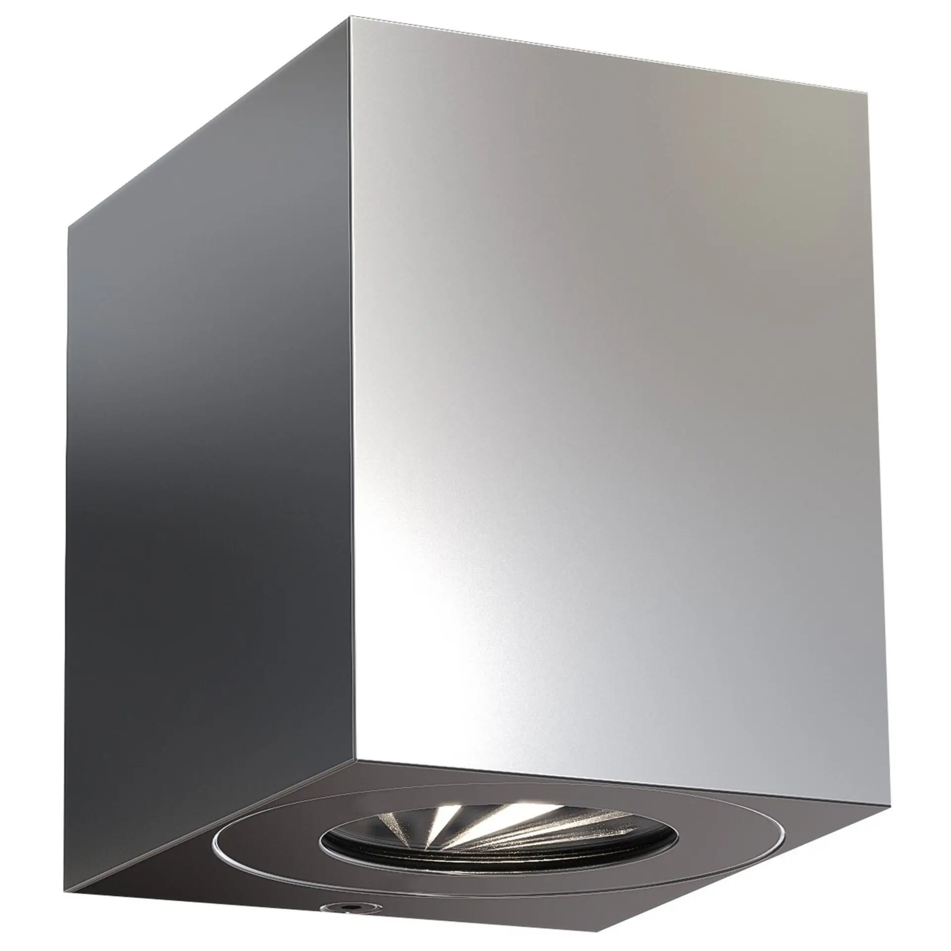 NORDLUX venkovní nástěnné svítidlo Canto Kubi 2 2x6W LED nerez ocel čirá 49711034