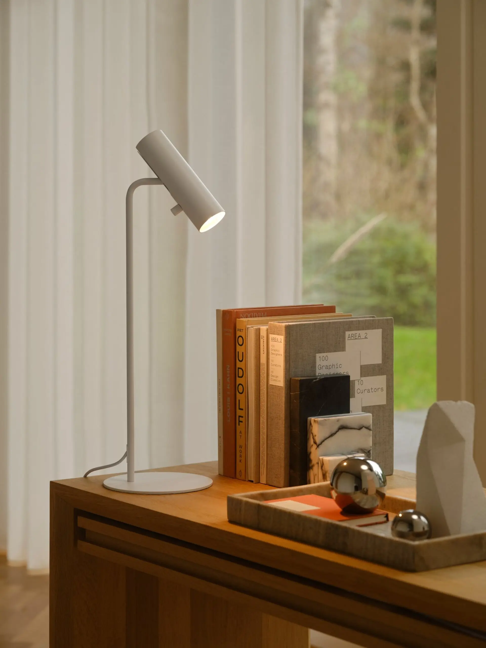 NORDLUX stolní lampa MIB 6 1x8W GU10 bílá 71655001