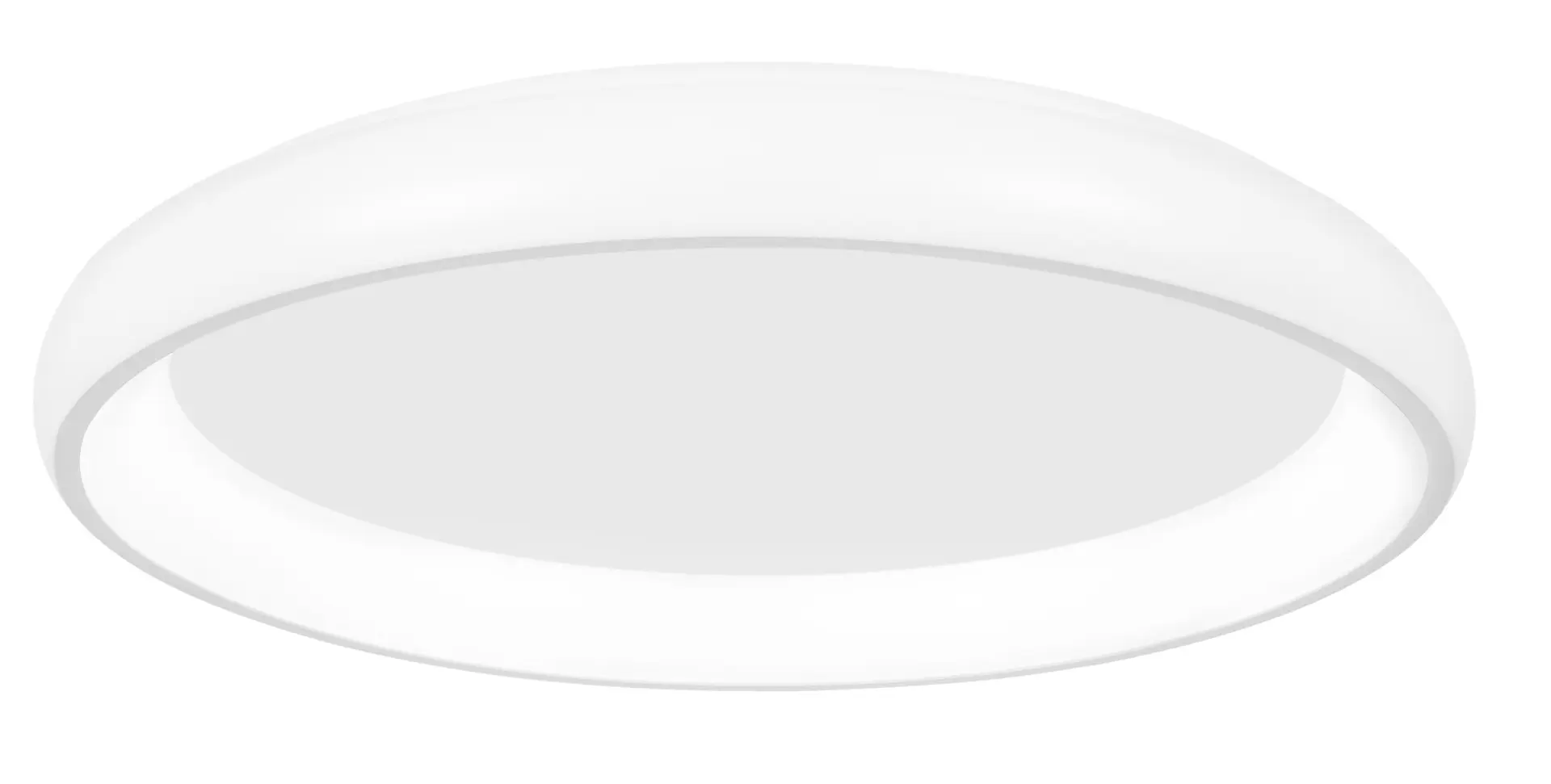 Nova Luce Stmívatelné nízké LED svítidlo Albi v různých variantách - pr. 410 x 85 mm, 32 W, bílá, stmívatelné NV 8105605 D