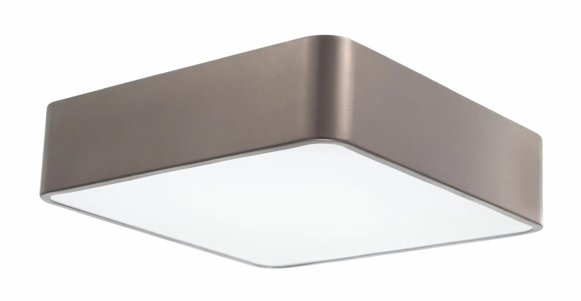 Nova Luce Moderní přisazené stropní svítidlo Ragu - 4 x 10 W, 460 x 460 mm, bronz NV 866606