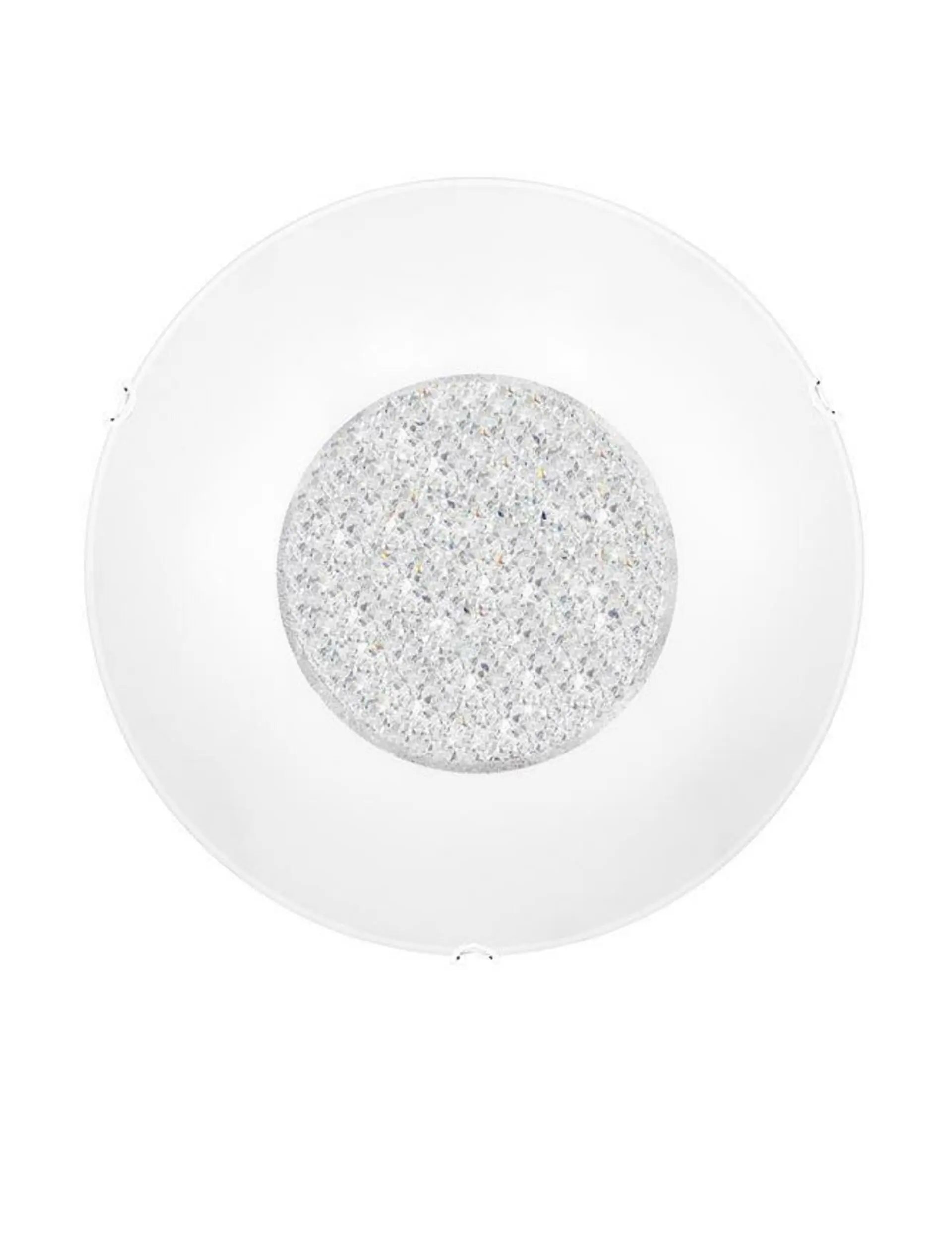 NOVA LUCE stropní svítidlo ERA bílé sklo a křišťál chromovaný kov E27 4x12W 6311801