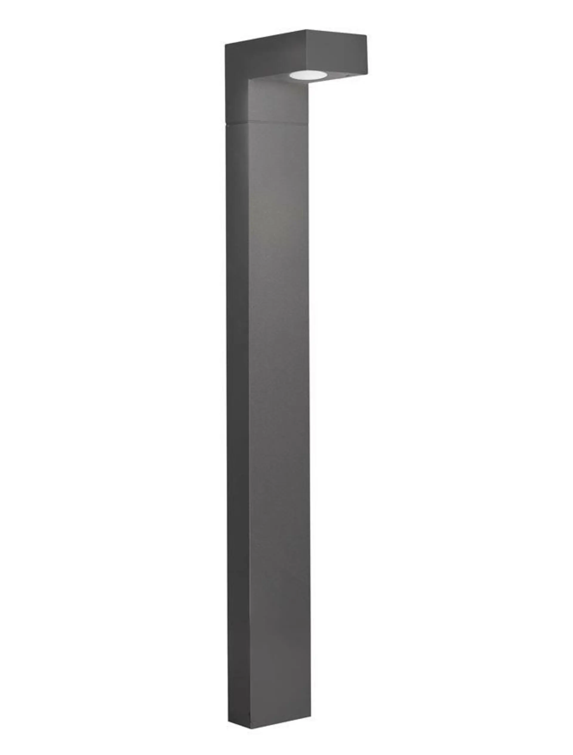 NOVA LUCE venkovní sloupkové svítidlo APOLLO tmavě šedý hliník akrylový difuzor LED 5W 3000K 110-265V 120st. IP54 713311
