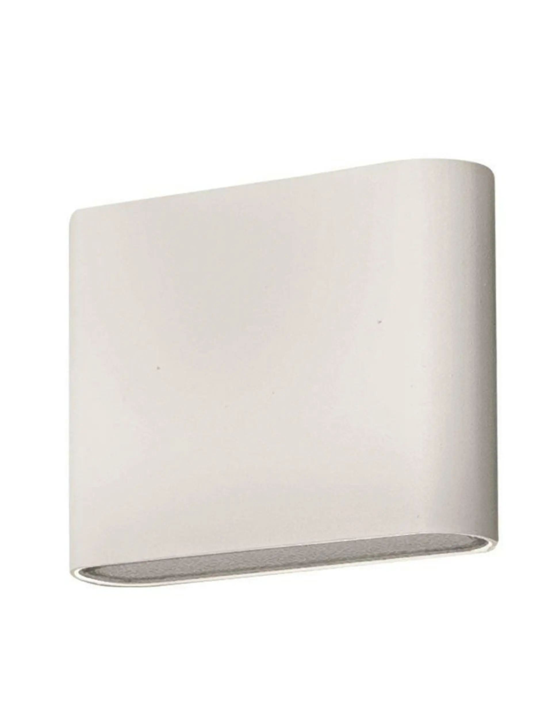 NOVA LUCE venkovní nástěnné svítidlo SOHO bílý hliník skleněný difuzor LED 2x3W 3000K 220-240V 2x60st. IP54 světlo nahoru a dolů 740402