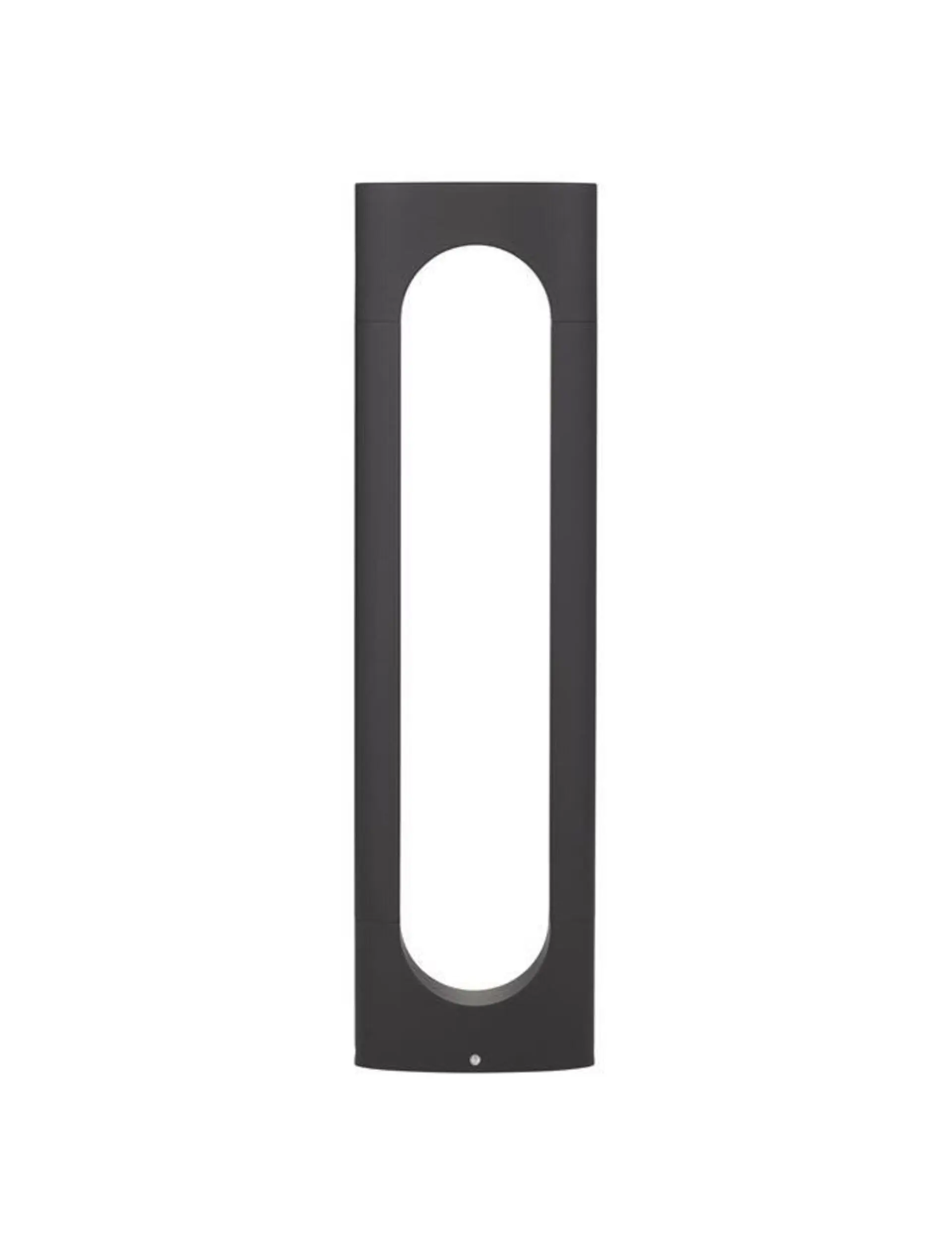 NOVA LUCE venkovní sloupkové svítidlo PORTAL černý hliník a akryl LED 13.5W 3000K 220-240V 296st. IP54 9002841