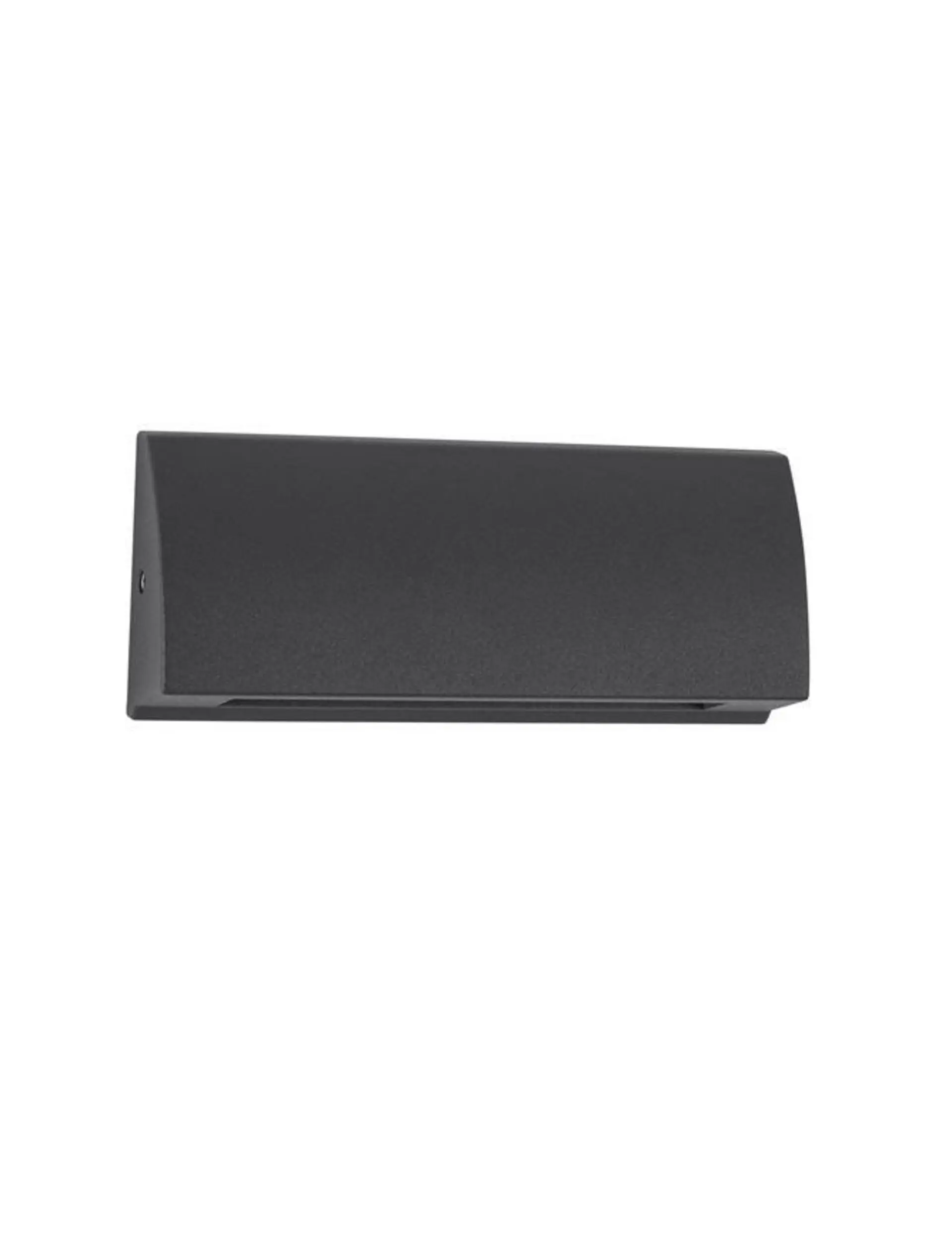 NOVA LUCE venkovní nástěnné svítidlo LIV tmavě šedý hliník a skleněný difuzor LED 3.5W 3000K 200-240V 120st. IP54 9018062