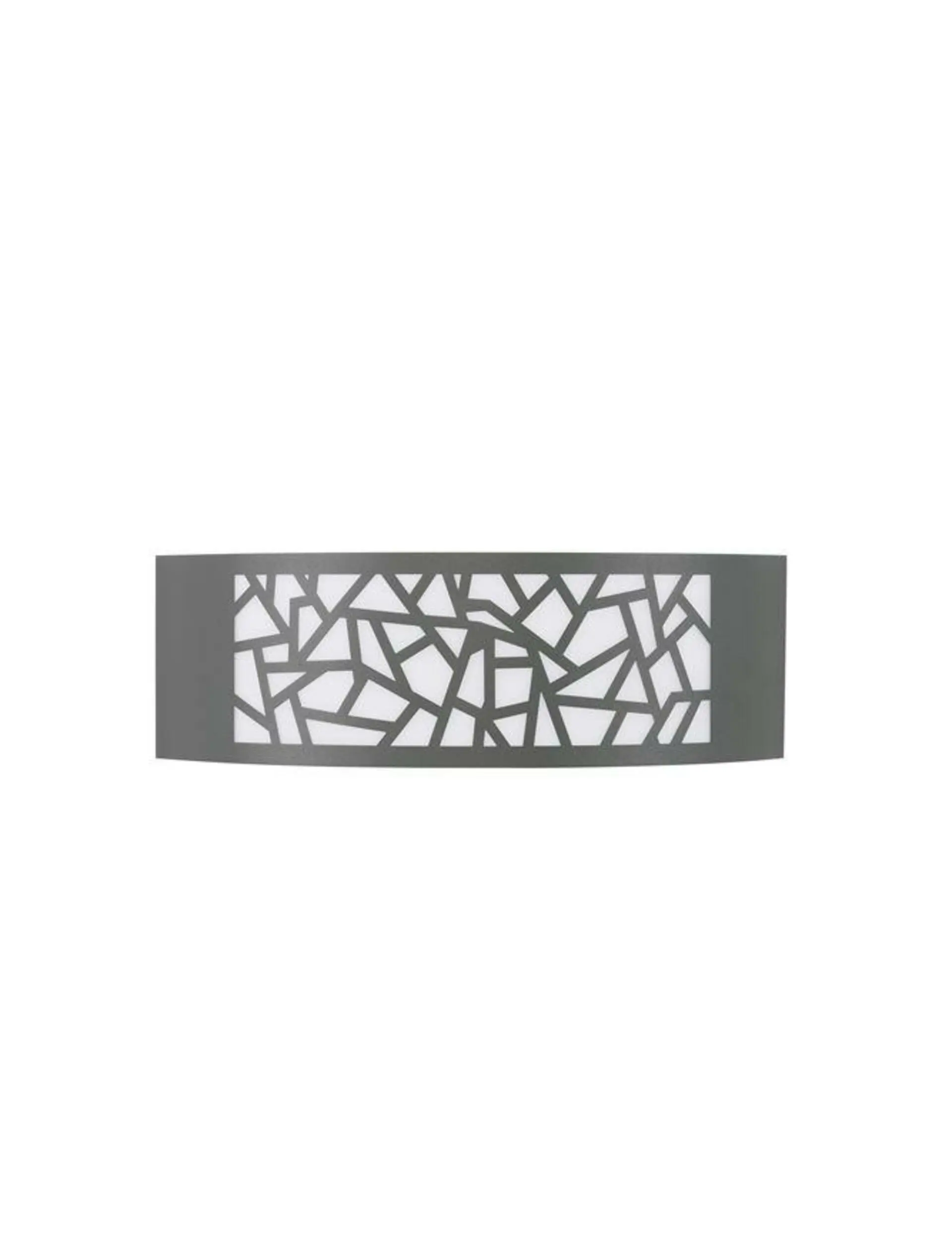 NOVA LUCE venkovní nástěnné svítidlo ZENITH tmavě šedý hliník akrylový difuzor proti oslnění E27 1x12W 220-240V bez žárovky IP44 9020932