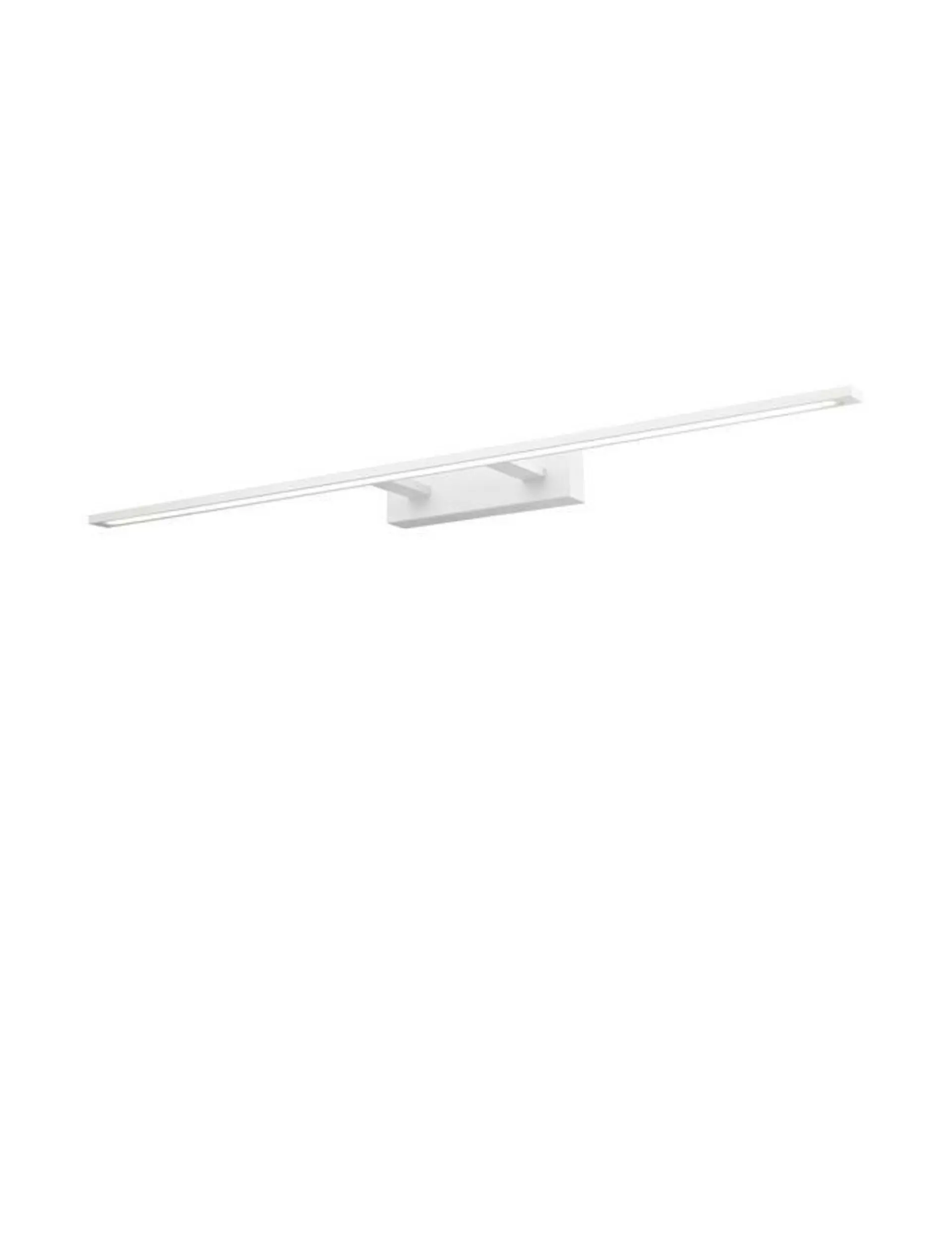 NOVA LUCE nástěnné svítidlo nad obrazy a zrcadla LIVIA bílý hliník a akryl LED 30W 230V 3000K IP44 9053301