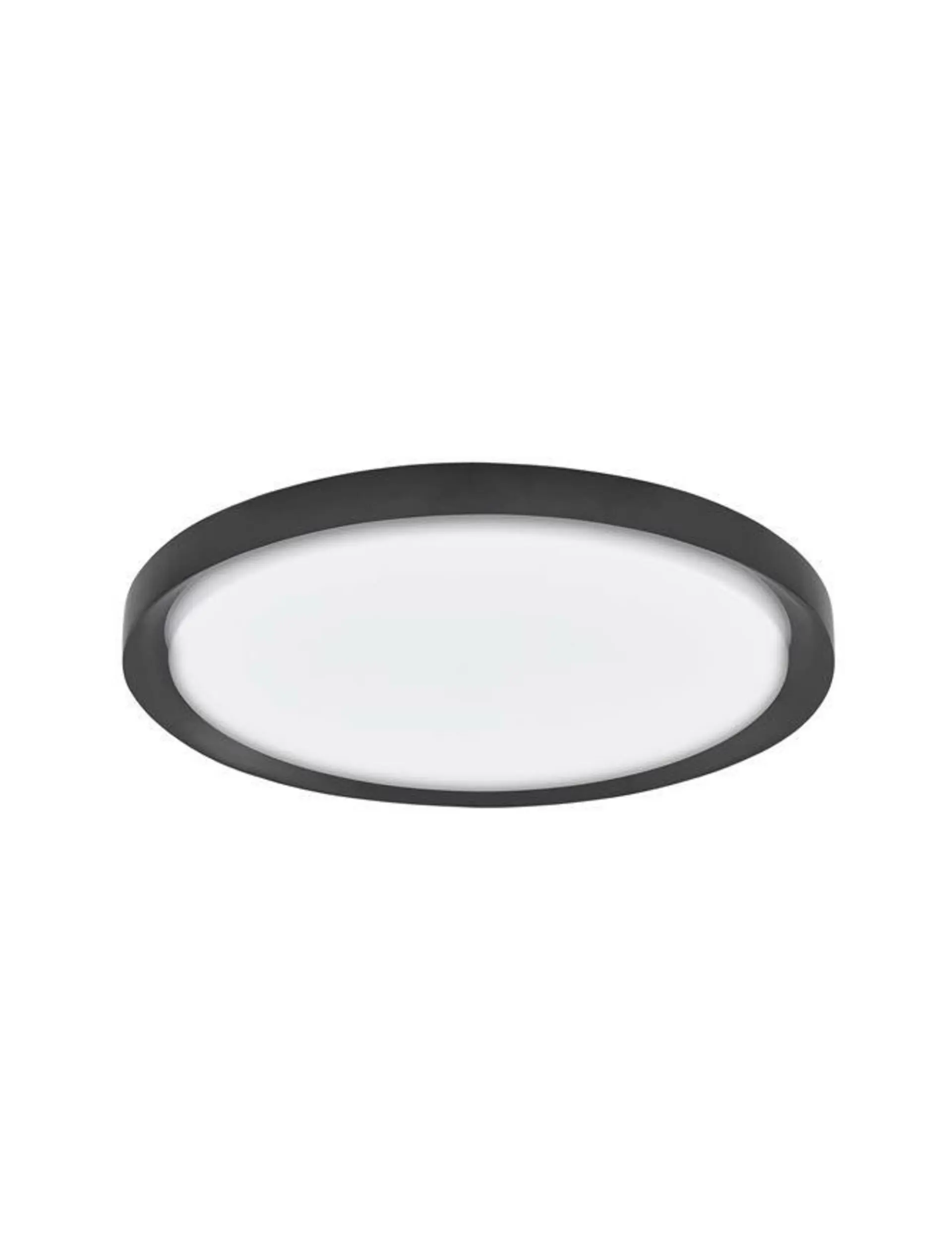 NOVA LUCE stropní svítidlo TROY kov a akrylový difuzor matná černá zvenku matná bílá uvnitř LED 50W 230V 3000K IP20 stmívatelné 9053594