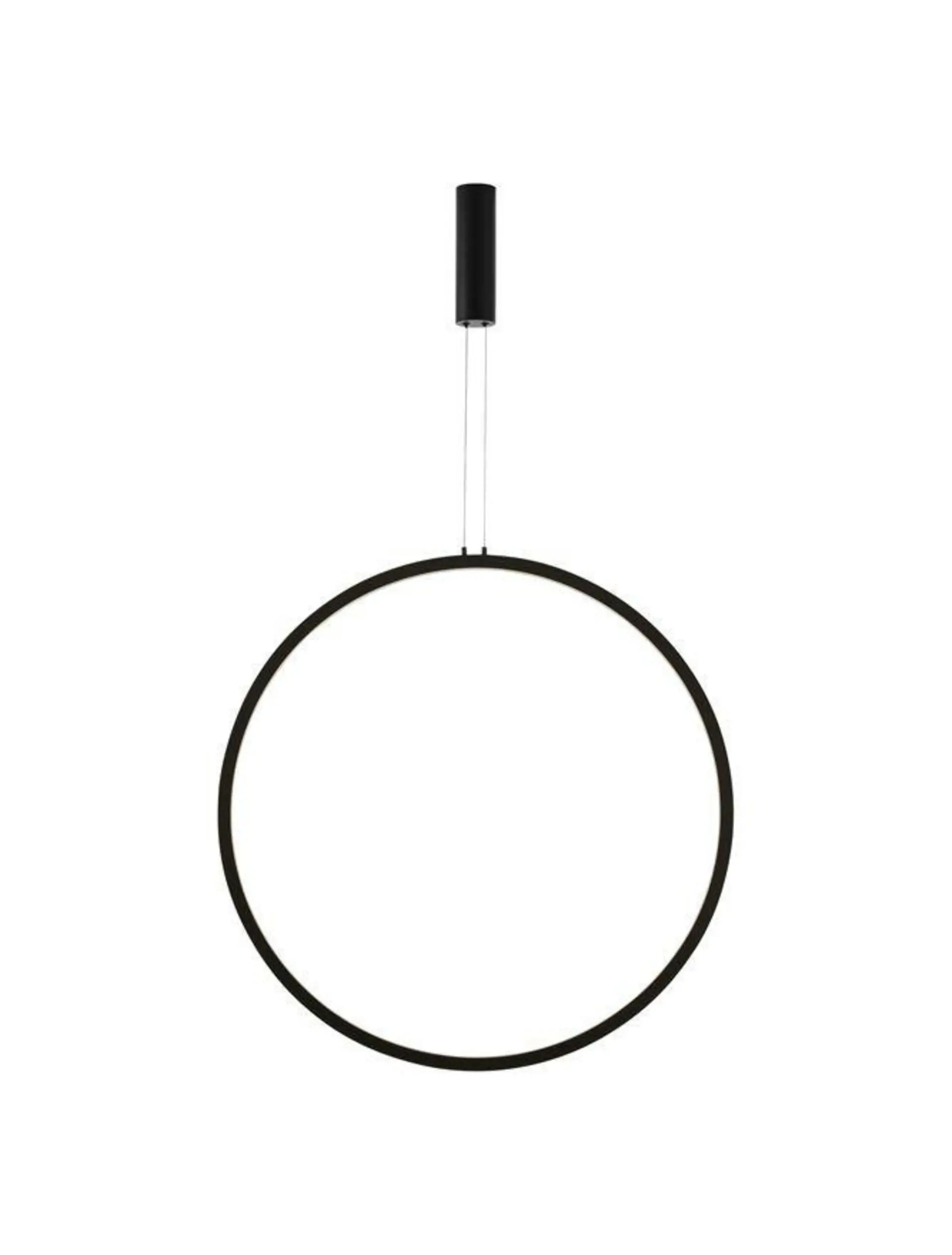 NOVA LUCE závěsné svítidlo CHANGE černý hliník a akryl LED 48W 230V 3000K IP20 stmívatelné 9070169