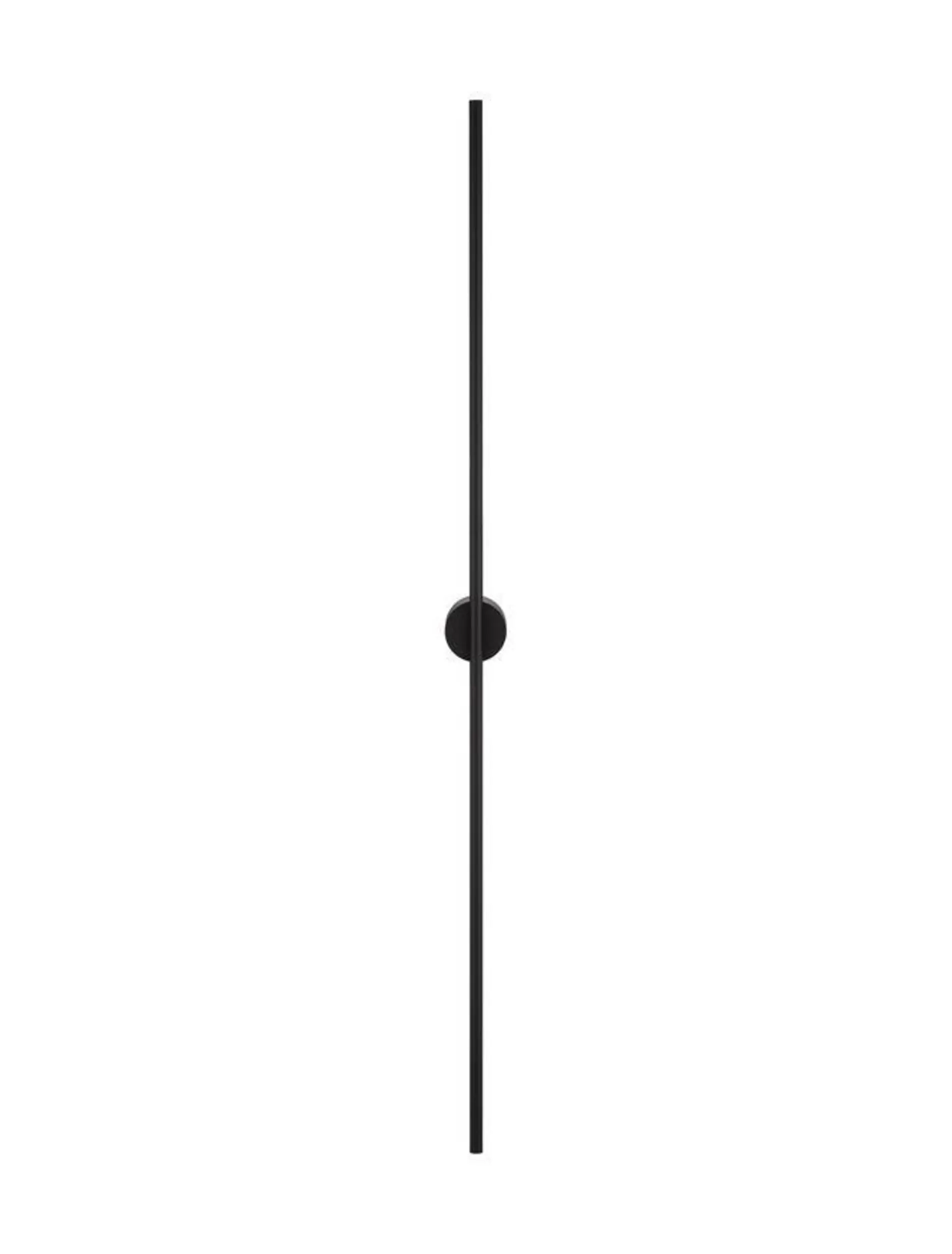 NOVA LUCE nástěnné svítidlo ADEN LED 20W 3000K hliník černá 9081103