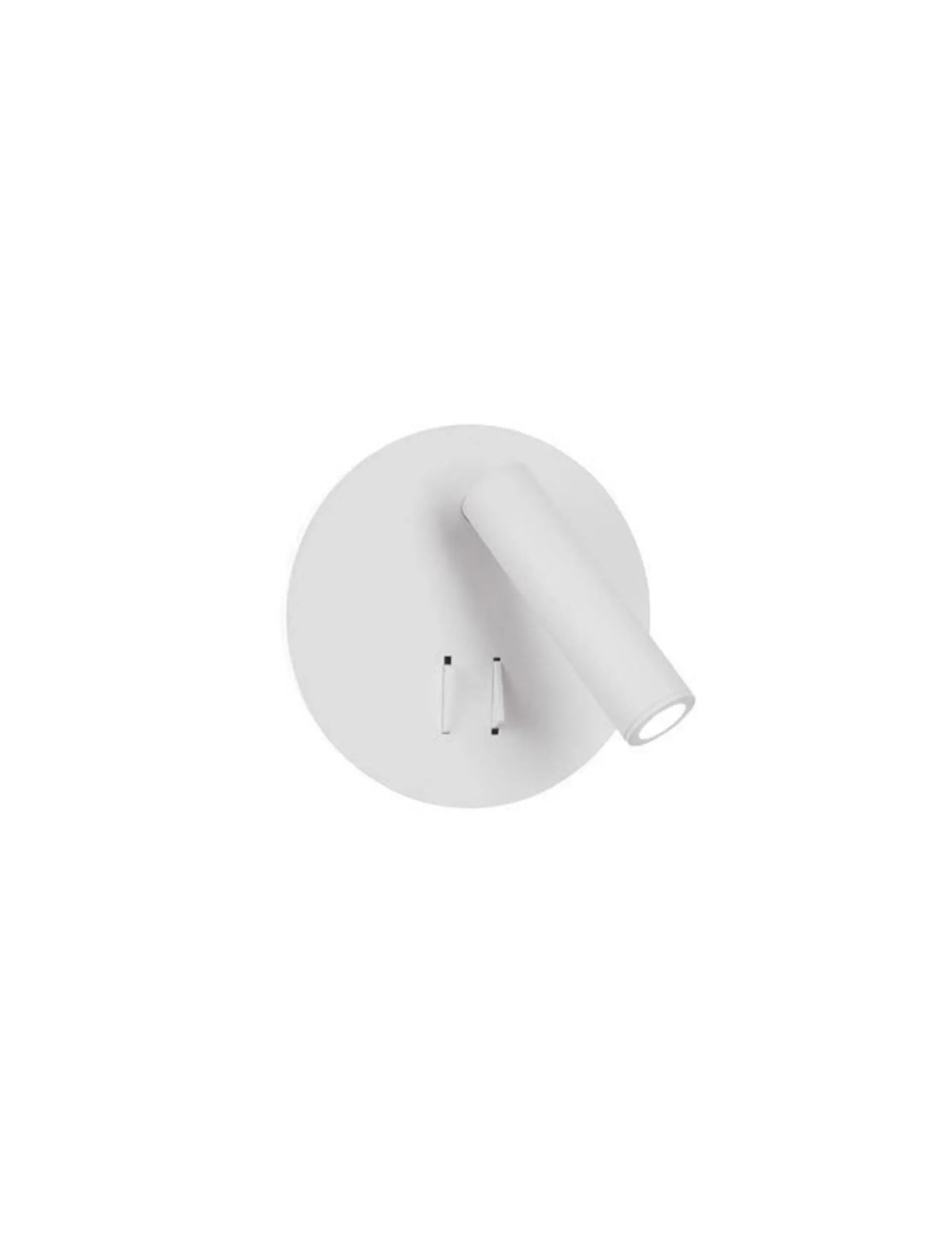 NOVA LUCE bodové svítidlo PENOR bílý hliník a akryl vypínač na těle LED Cree 9W 230V 3000K IP20 9081221
