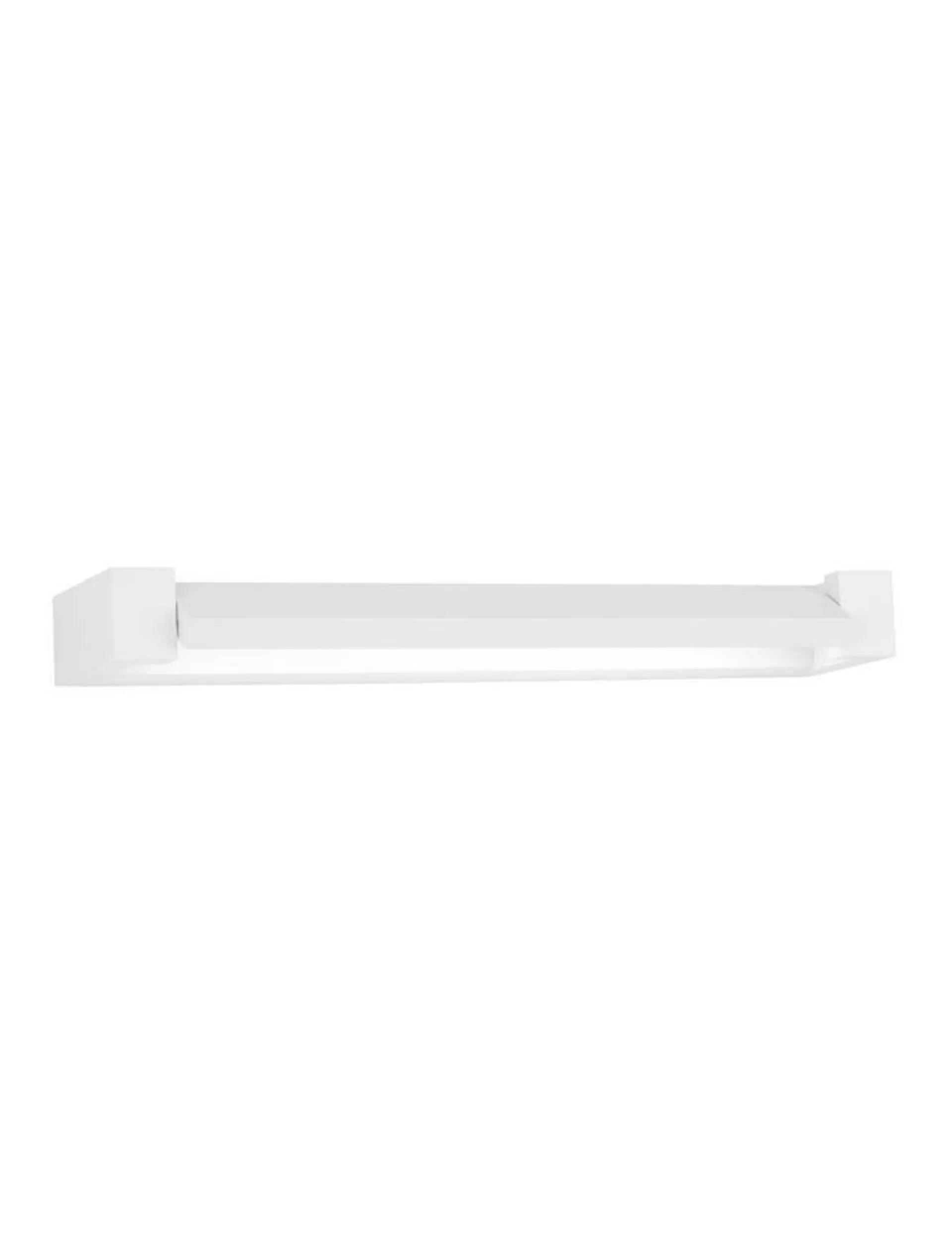 NOVA LUCE nástěnné svítidlo LINE bílý hliník a akryl LED 12W 230V 3000K IP20 9117312