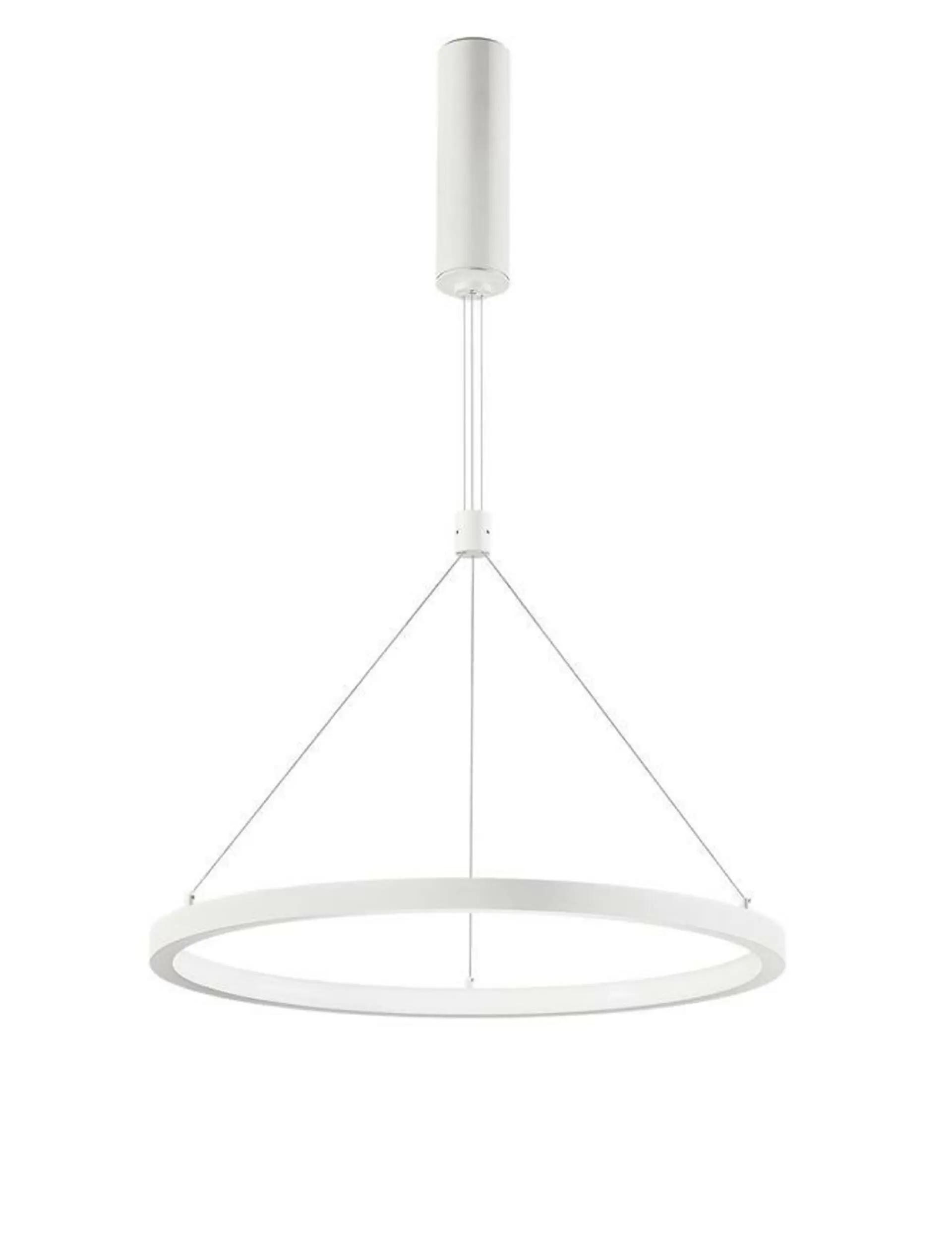 NOVA LUCE závěsné svítidlo EMPATIA bílý hliník a akryl LED 60W 230V 3000K IP20 stmívatelné 9172735