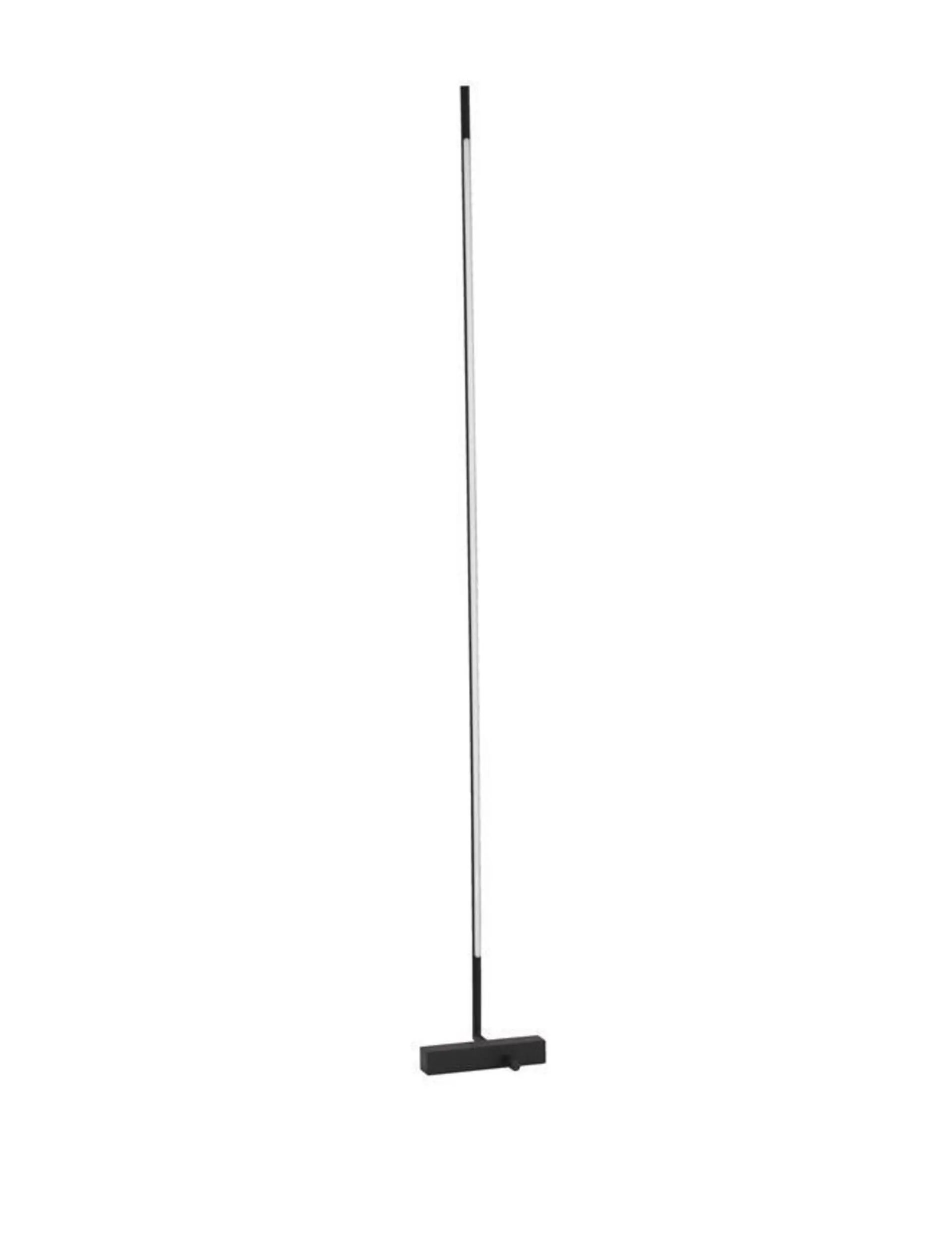 NOVA LUCE stojací lampa RACCIO černý kov a akryl LED 17.3W 230V 3000K IP20 9180727