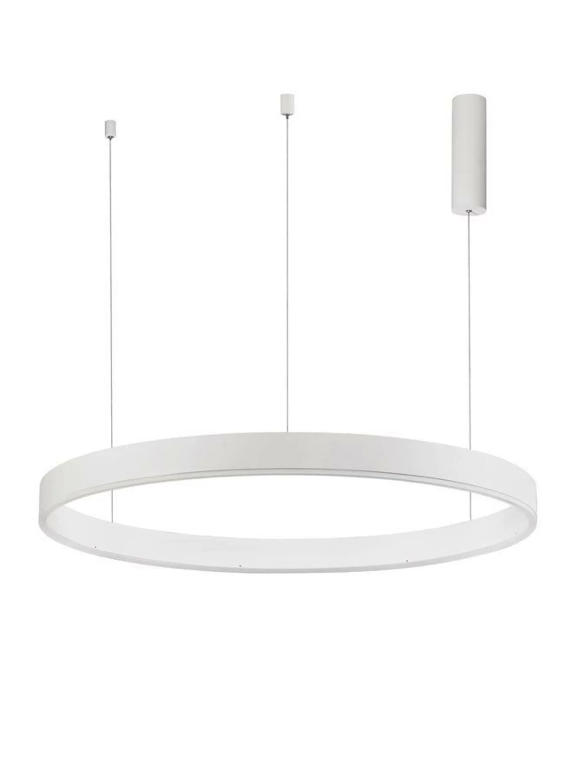 NOVA LUCE závěsné svítidlo MOTIF bílý hliník a akryl LED 55W 230V 3000K IP20 stmívatelné 9190755