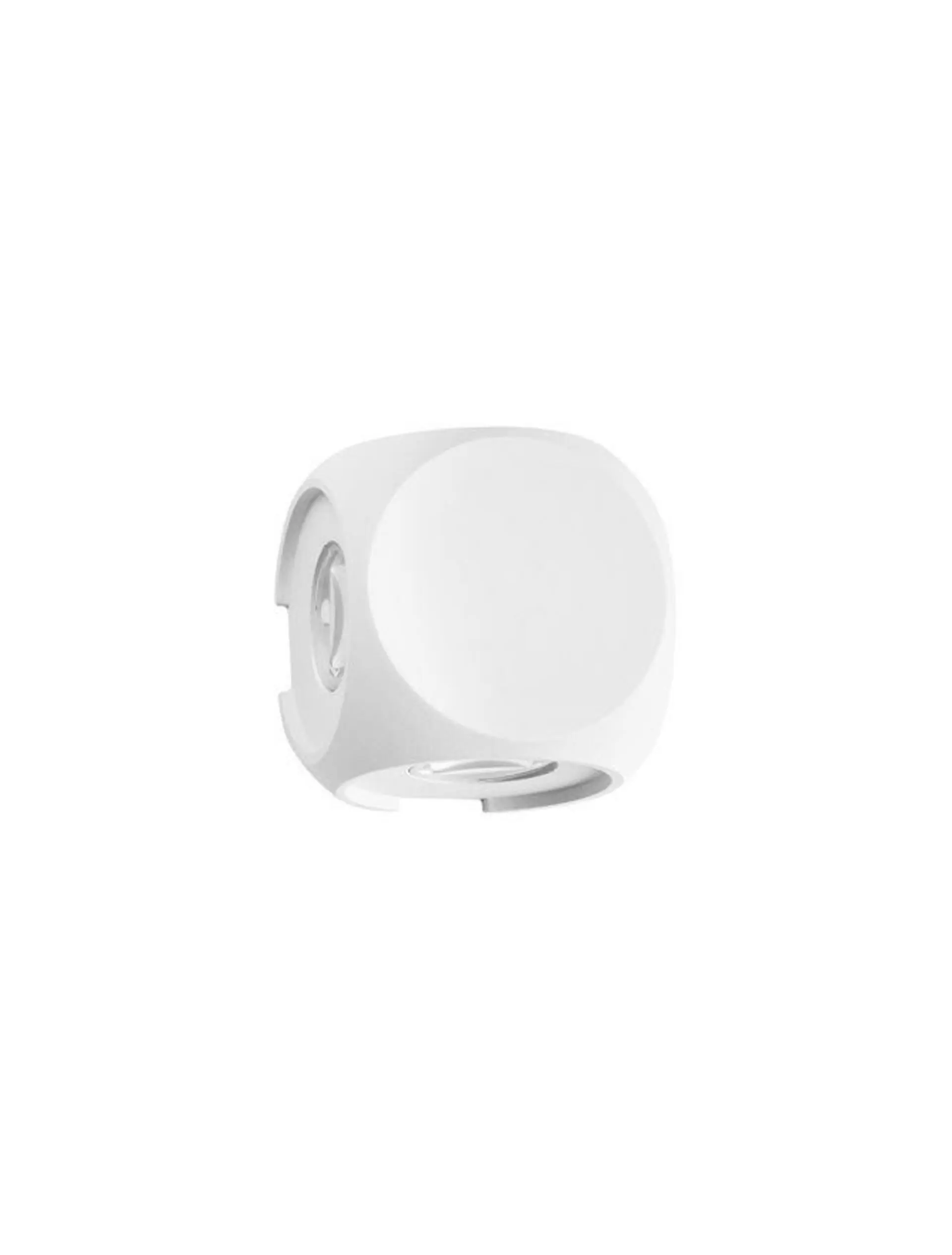 NOVA LUCE venkovní nástěnné svítidlo ZARI bílý hliník a sklo Osram LED 4x1W 3000K 100-240V 4x38st. IP54 světlo ve čtyřech směrech 9226215