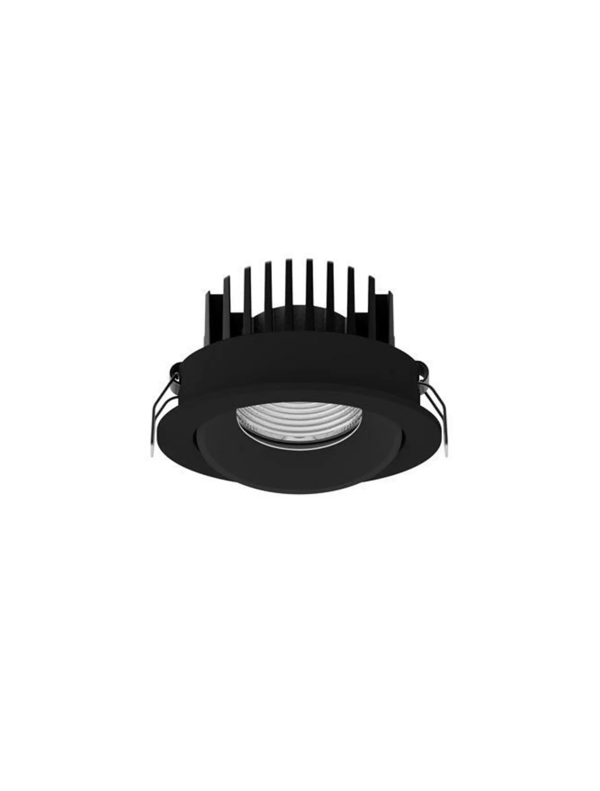 NOVA LUCE zapuštěné svítidlo BLADE černý hliník LED 12W 3000K 38st. IP65 výklopné 9232118
