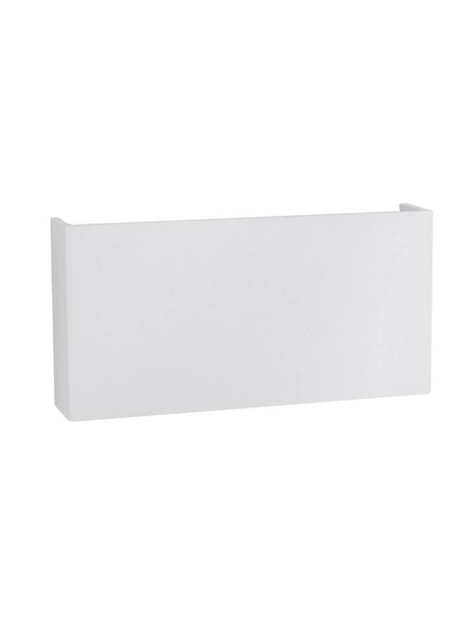 NOVA LUCE venkovní nástěnné svítidlo MILE bílý hliník a sklo LED 2x5W 3000K 100-240V 102st. IP54 světlo nahoru a dolů 9262111
