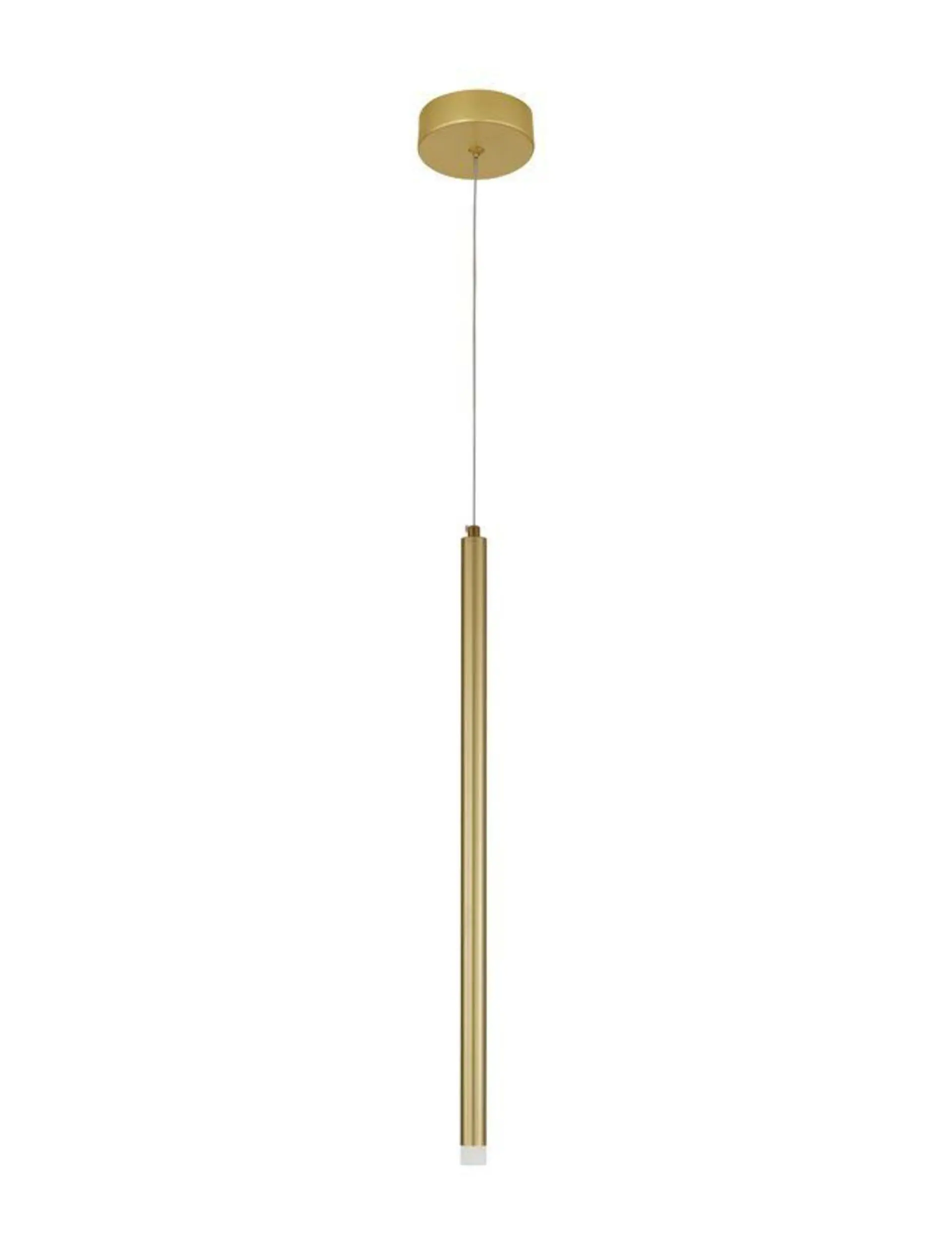 NV 9287918 Závěsné svítidlo TRIMLE zlatý hliník a akryl LED 3W 230V 3000K IP20 - NOVA LUCE