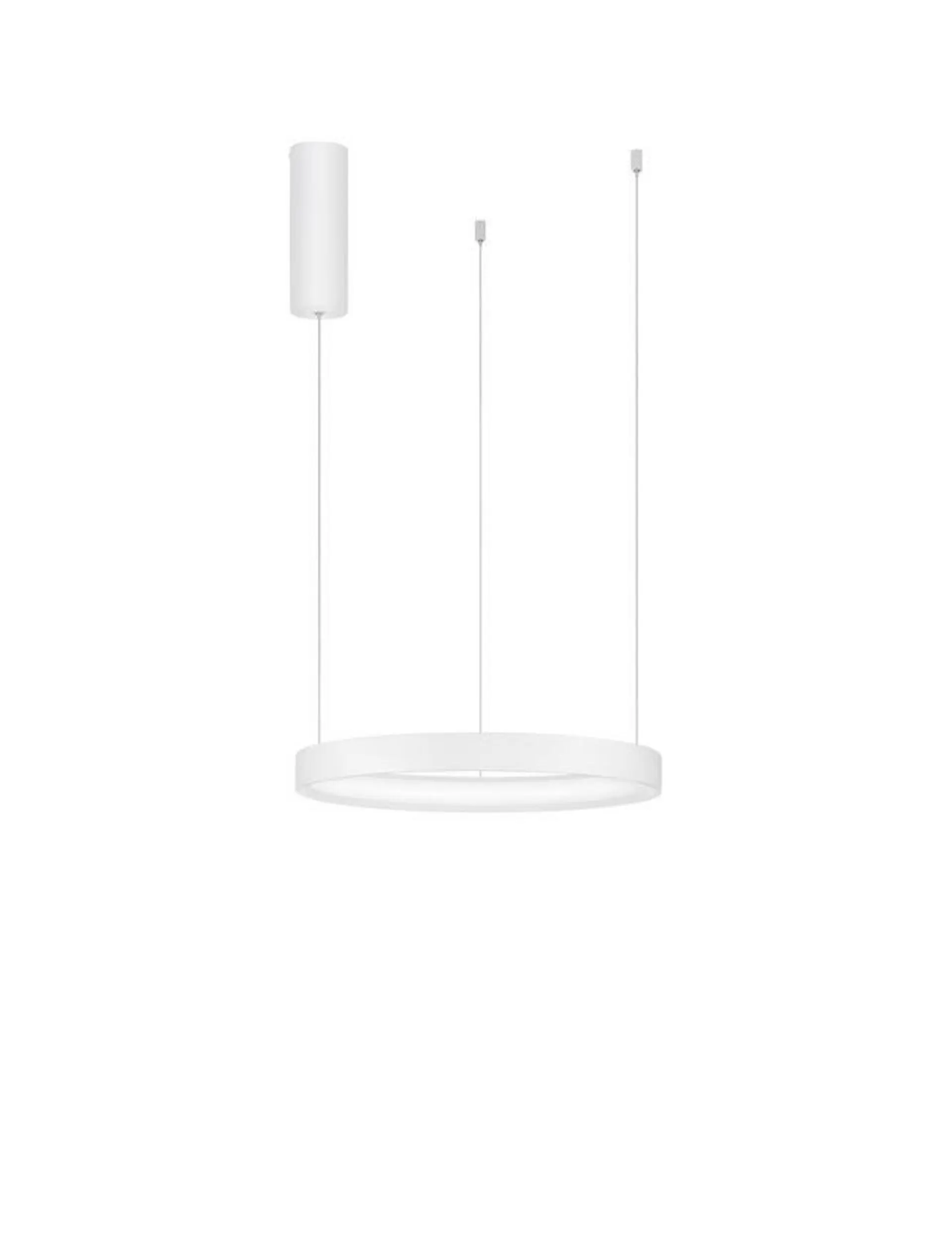 NOVA LUCE závěsné svítidlo PERRINE bílý hliník a akryl LED 30W 230V 3000K IP20 stmívatelné 9345613