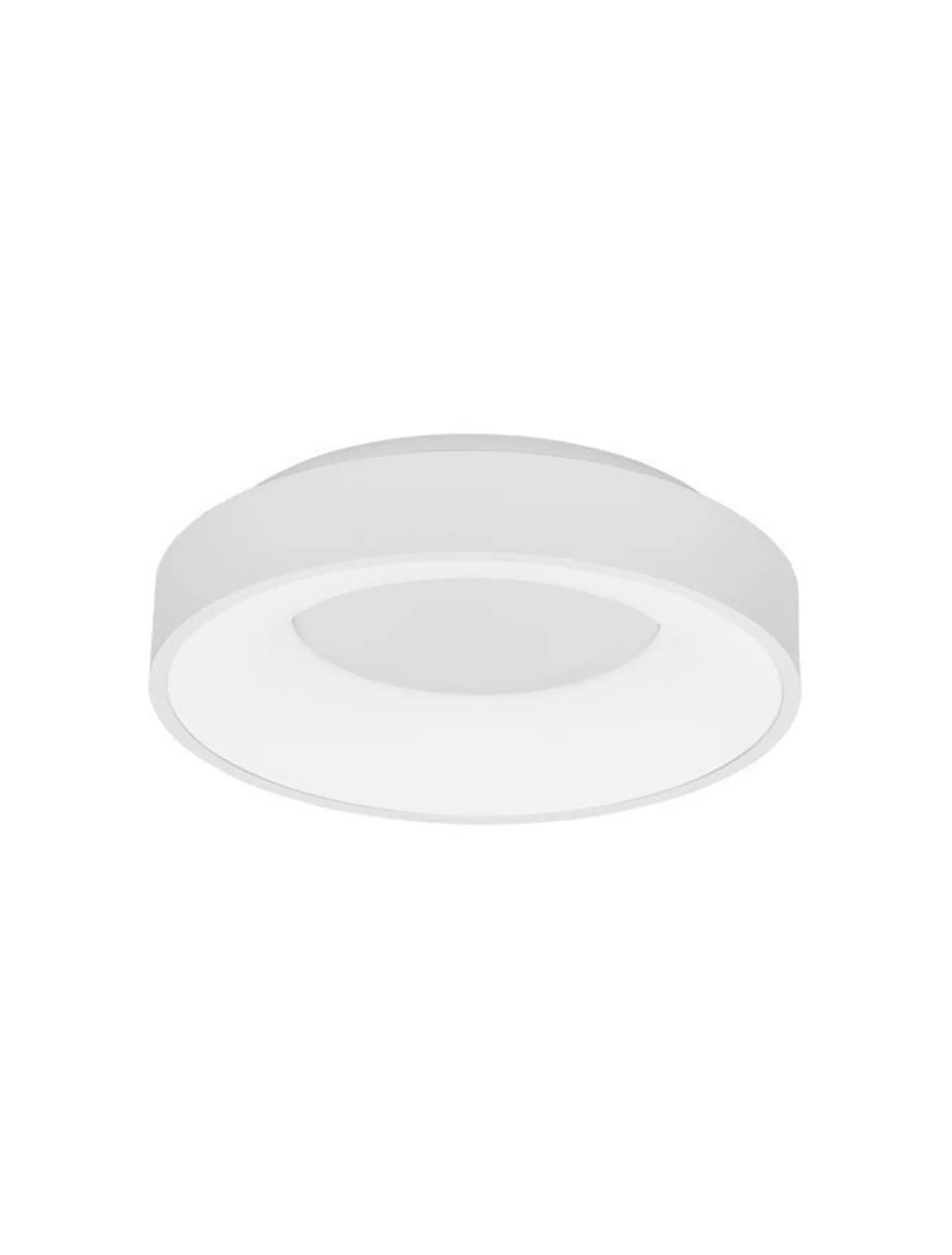 NOVA LUCE stropní svítidlo RANDO THIN bílý hliník a akryl LED 30W 230V 3000K IP20 stmívatelné 9353830