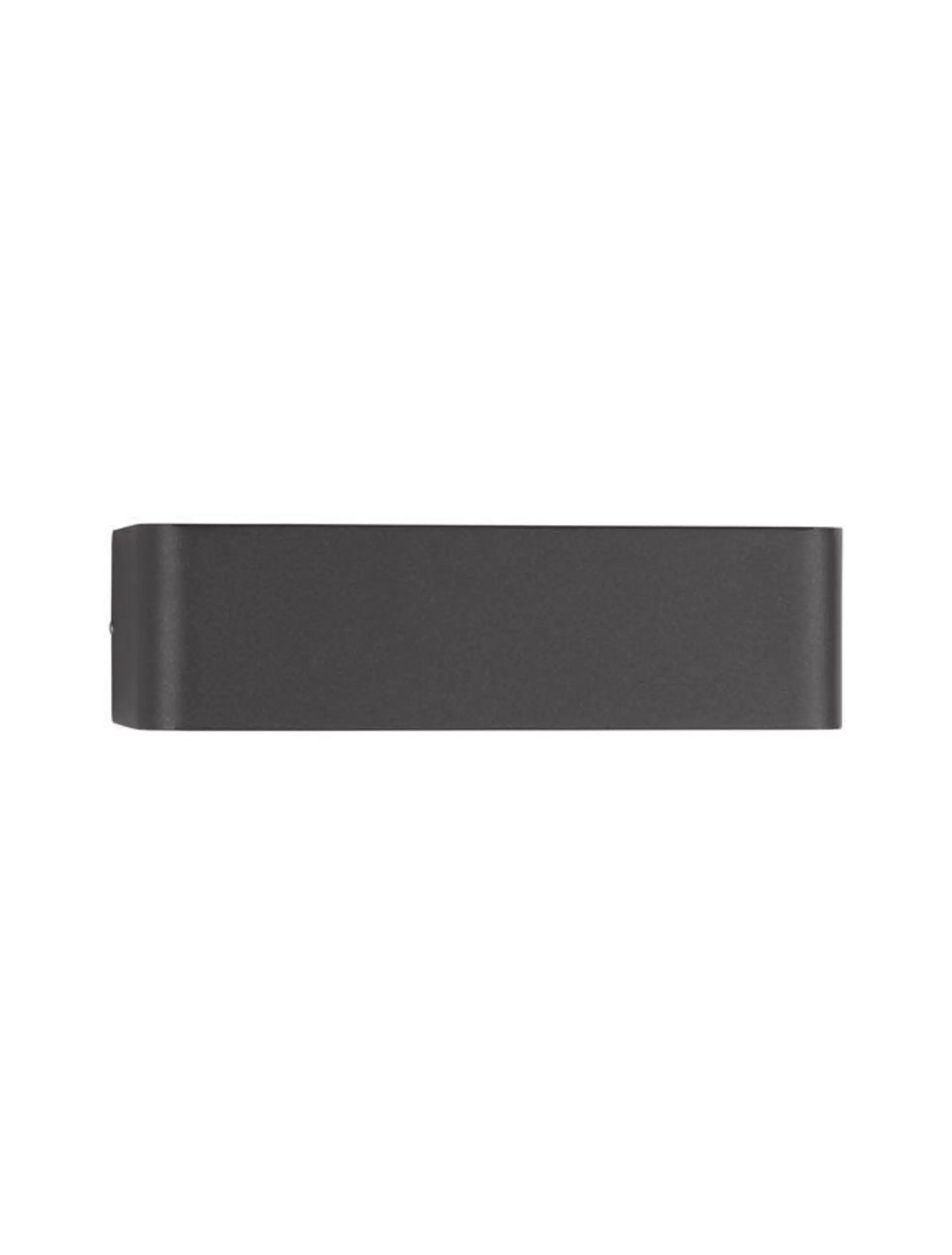 NOVA LUCE venkovní nástěnné svítidlo VIDENO antracitový hliník a čiré sklo LED 10W 3000K 220-240V 270st. IP65 9492590