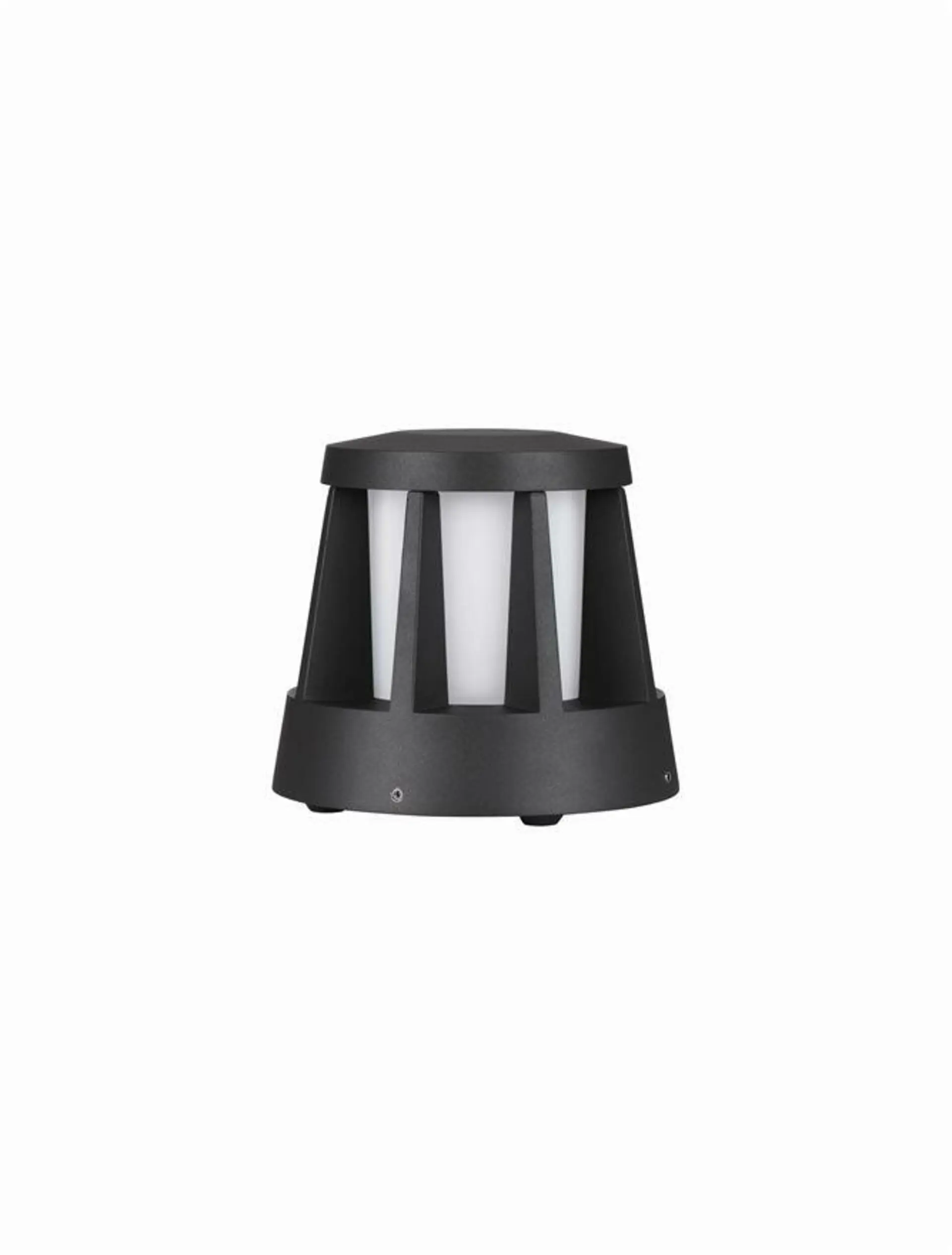 NOVA LUCE venkovní sloupkové svítidlo STARK antracitový hliník a matný akryl LED 8.2W 3000K 220-240V 168st. IP65 9492660