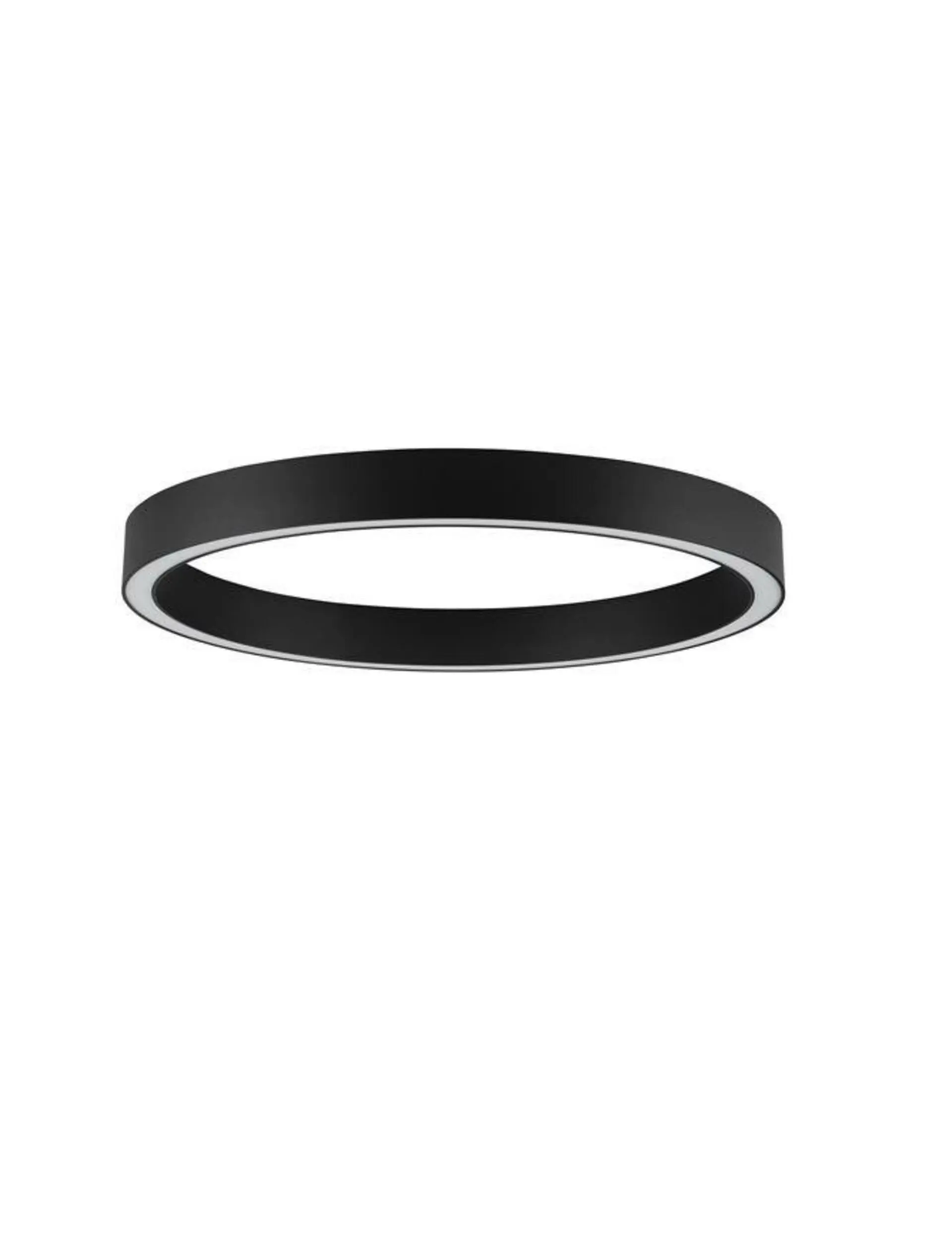 NOVA LUCE stropní svítidlo STING LED stropní svítidlo hliník a akryl černá Epistar SMD2835 50W 3000K Eaglerise TRIAC driver D90 H7.8 120st. IP20 stmívatelné 9558640
