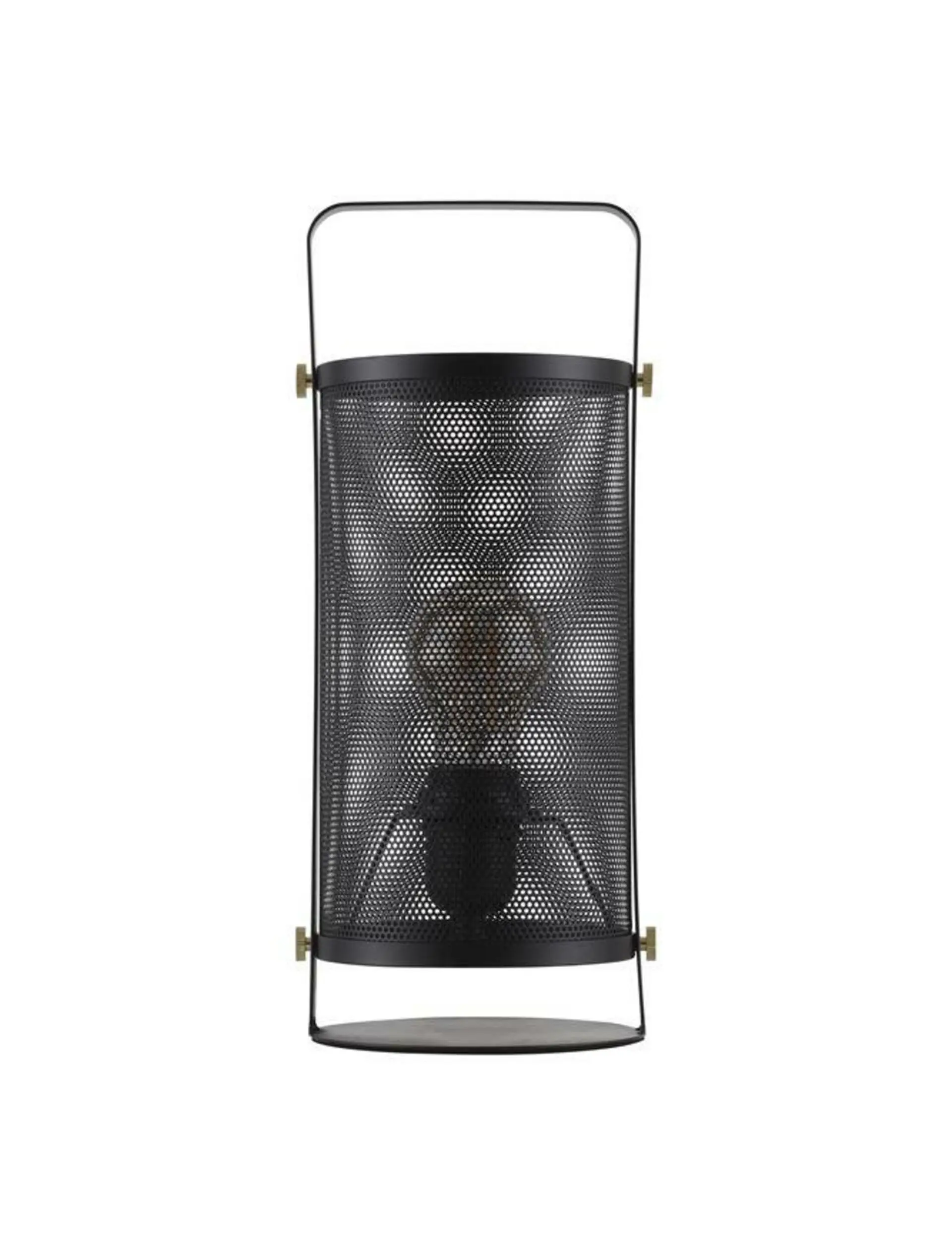 NOVA LUCE stolní lampa IAN matný černý kov E27 1x12W 230V bez žárovky IP20 9620131