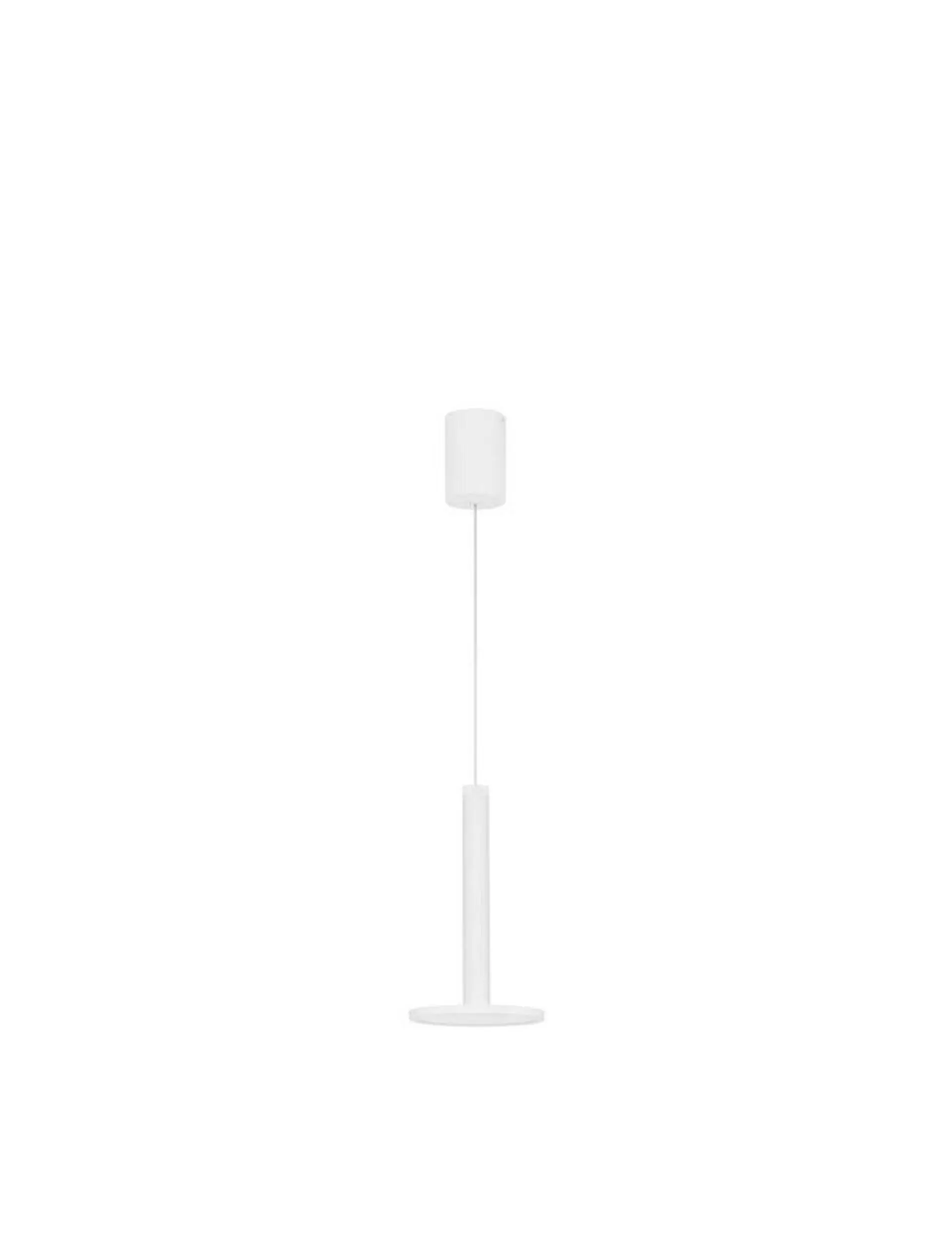 NOVA LUCE závěsné svítidlo PALENCIA matný bílý kov LED 11W 230V 3000K IP20 9695228