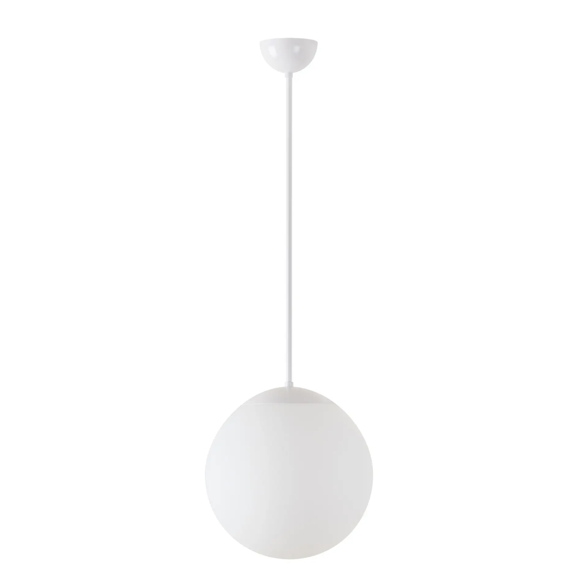OSMONT ADR60037 ADRIA P2 závěsné skleněné svítidlo bílá IP40 3000 K 20W LED