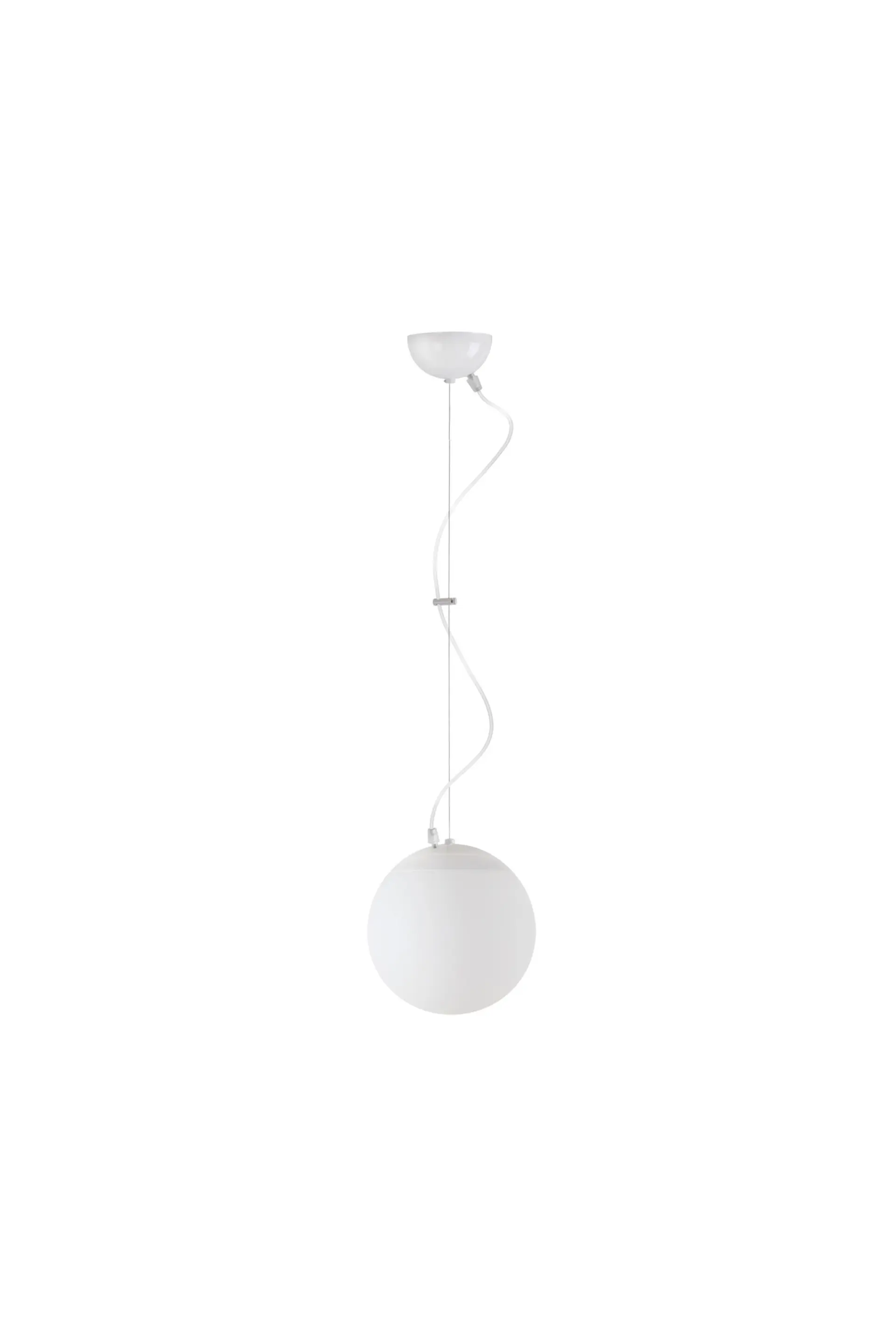 OS ADR60240 ADRIA L1 závěsné skleněné svítidlo bílá IP40 3000 K 8W LED - OSMONT
