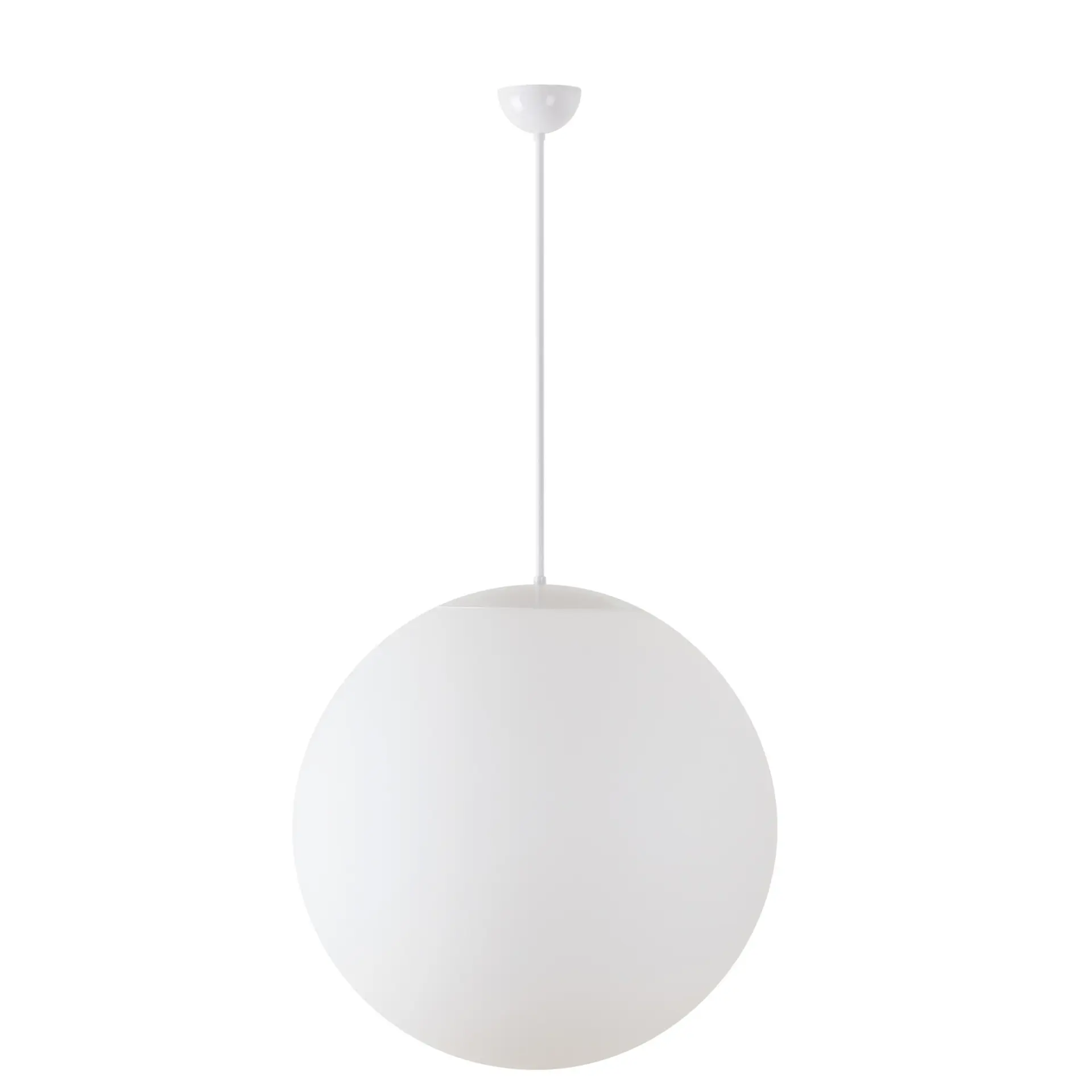 OSMONT ADR60695 ADRIA P5 závěsné skleněné svítidlo bílá IP40 4000 K 48W LED