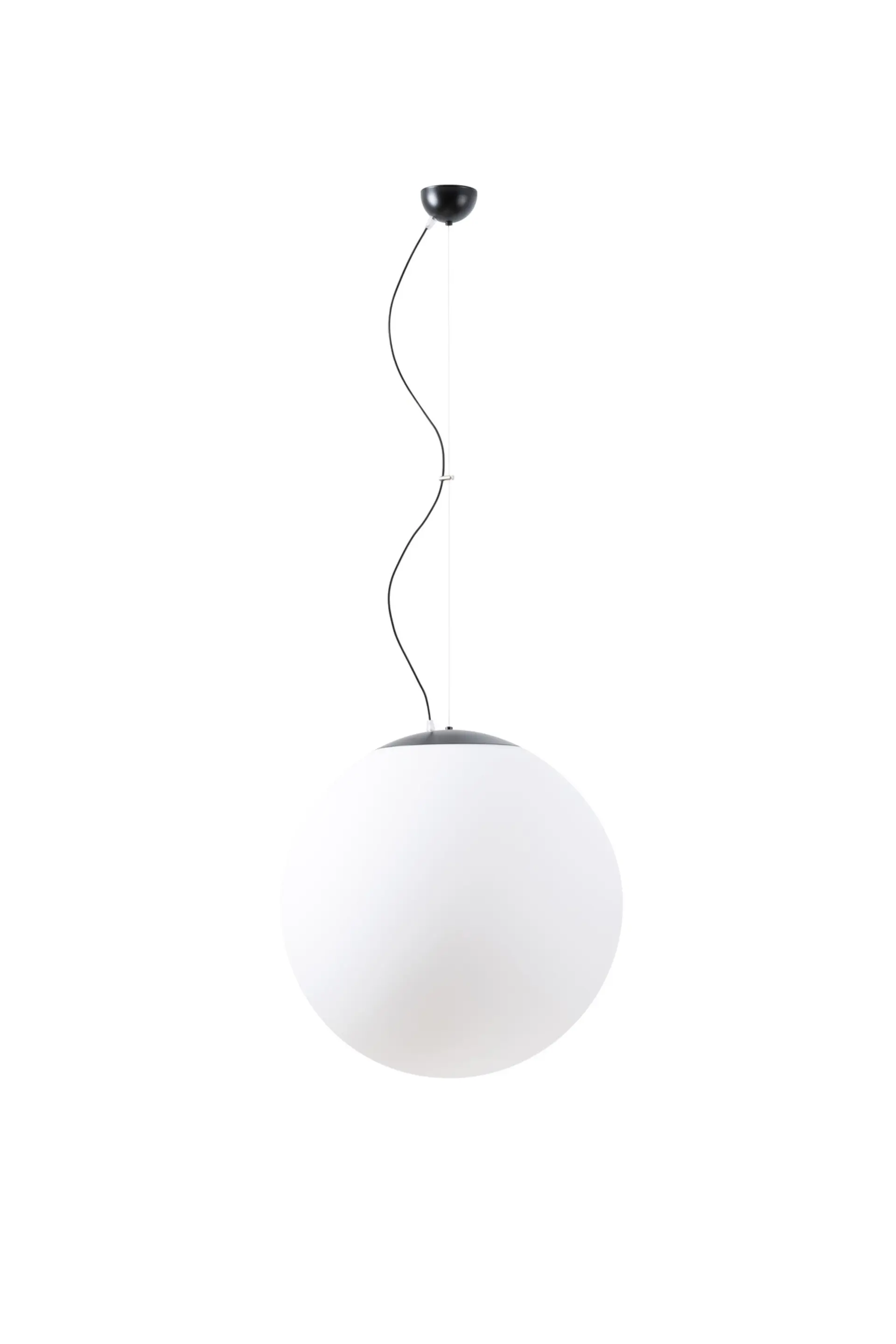 OSMONT ADR61338 ADRIA L5 závěsné skleněné svítidlo černá / bílá IP40 3000 K 48W LED DALI
